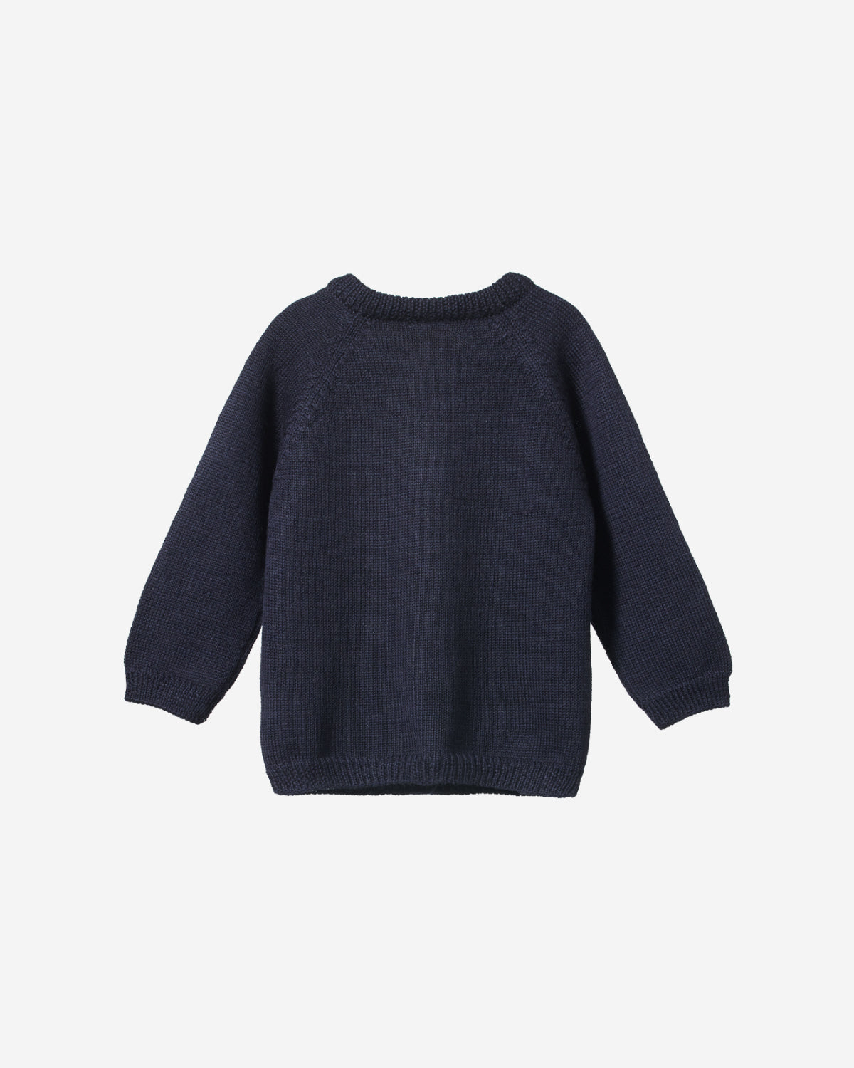 MERINO KNIT CARDIGAN - NAVY