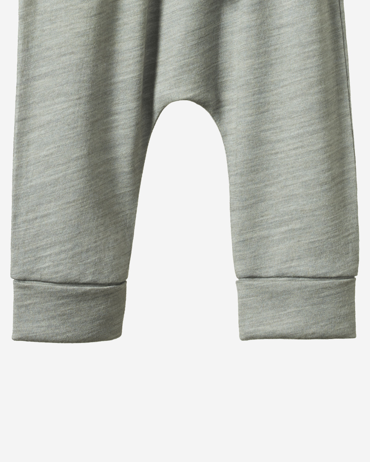 MERINO ESSENTIAL DRAWSTRING PANTS - GREY MARL