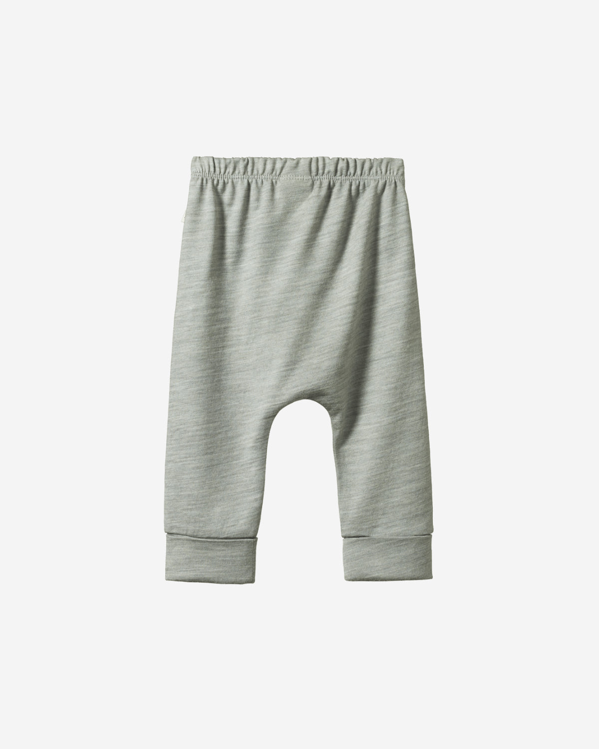 MERINO ESSENTIAL DRAWSTRING PANTS - GREY MARL