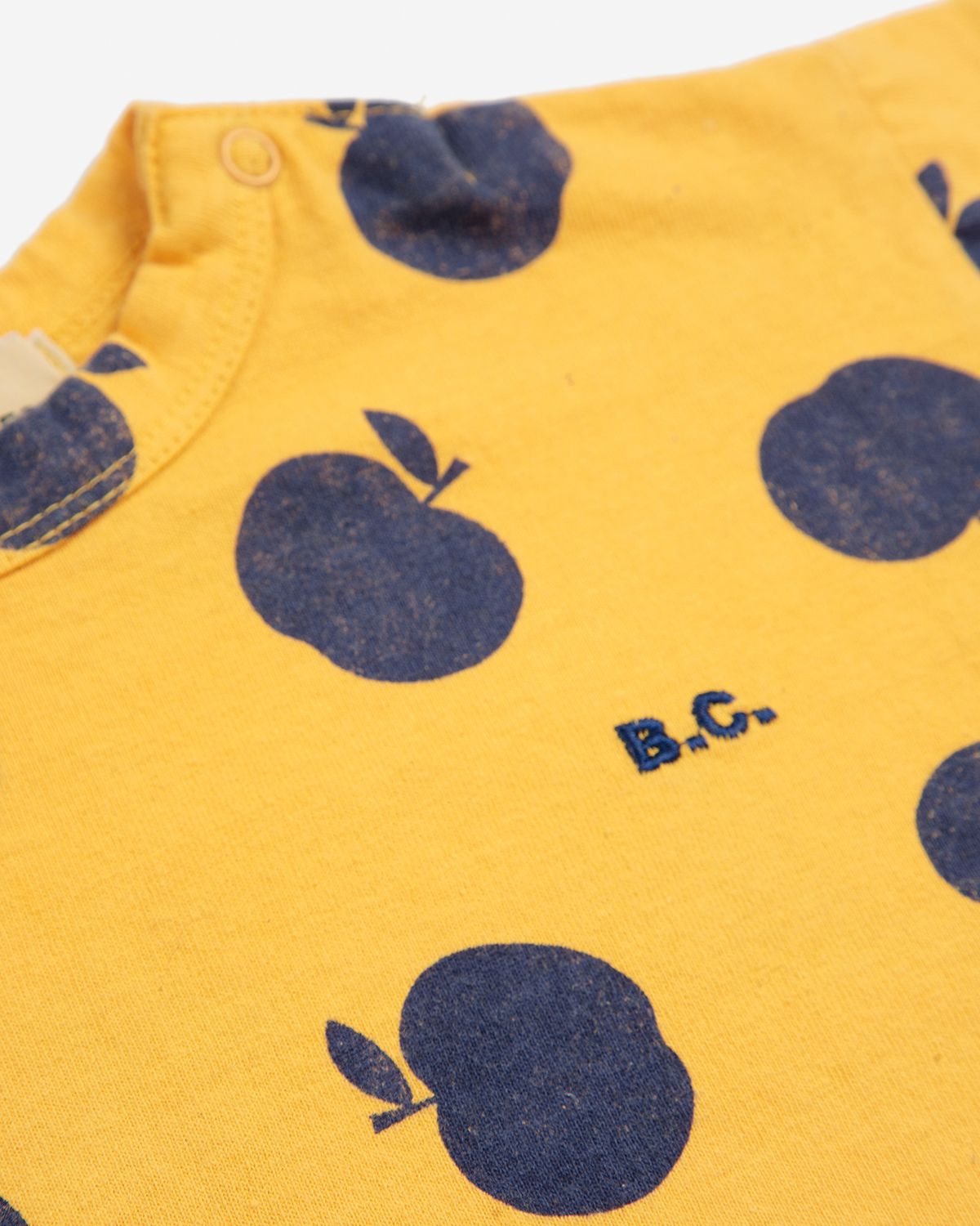 BABY POMA ALL OVER YELLOW T-SHIRT