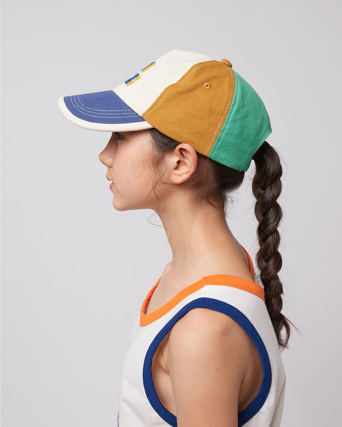 BOBO CHOSES COLOR BLOCK CAP - MULTI COLOR