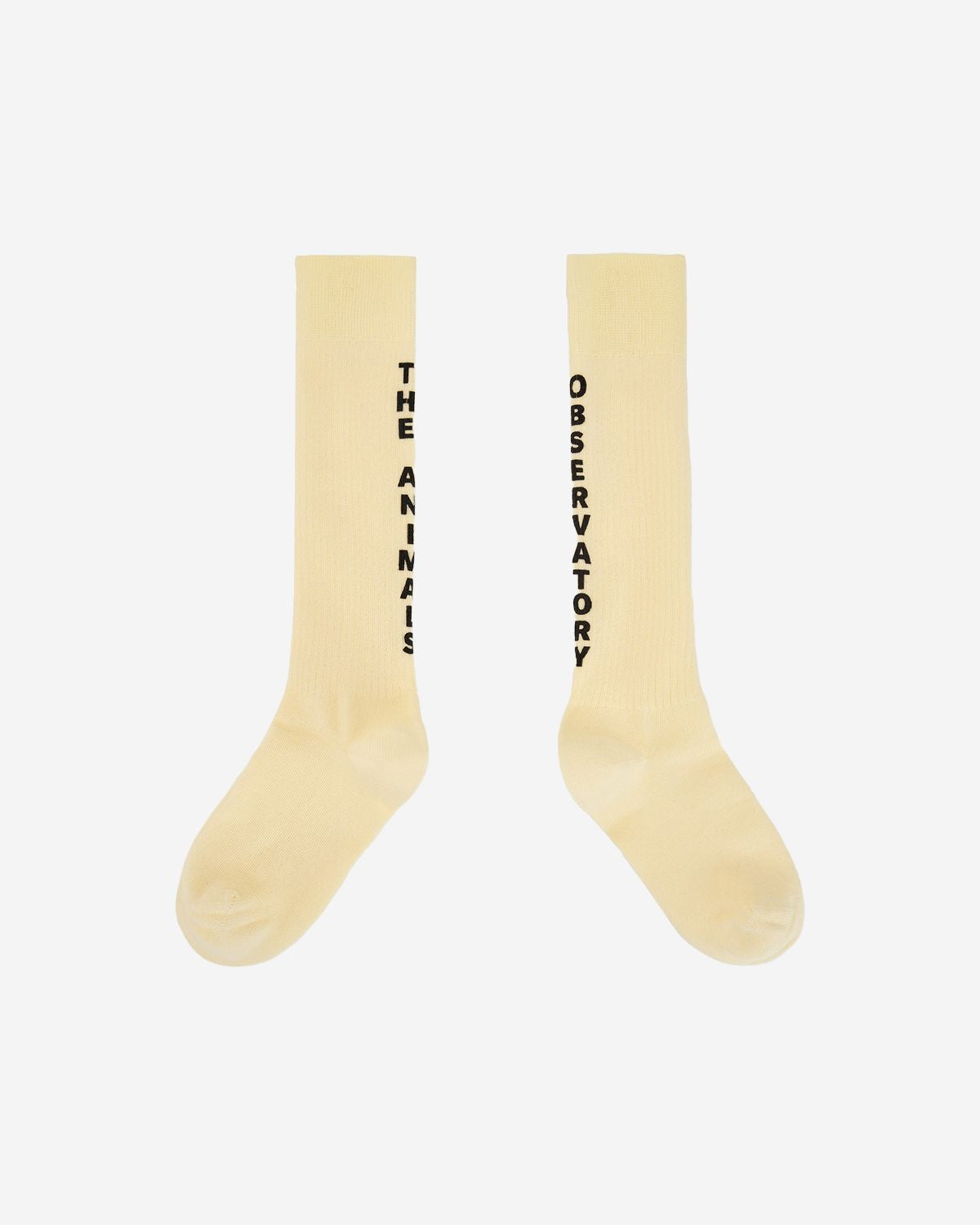 SOFT YELLOW WORM SOCKS