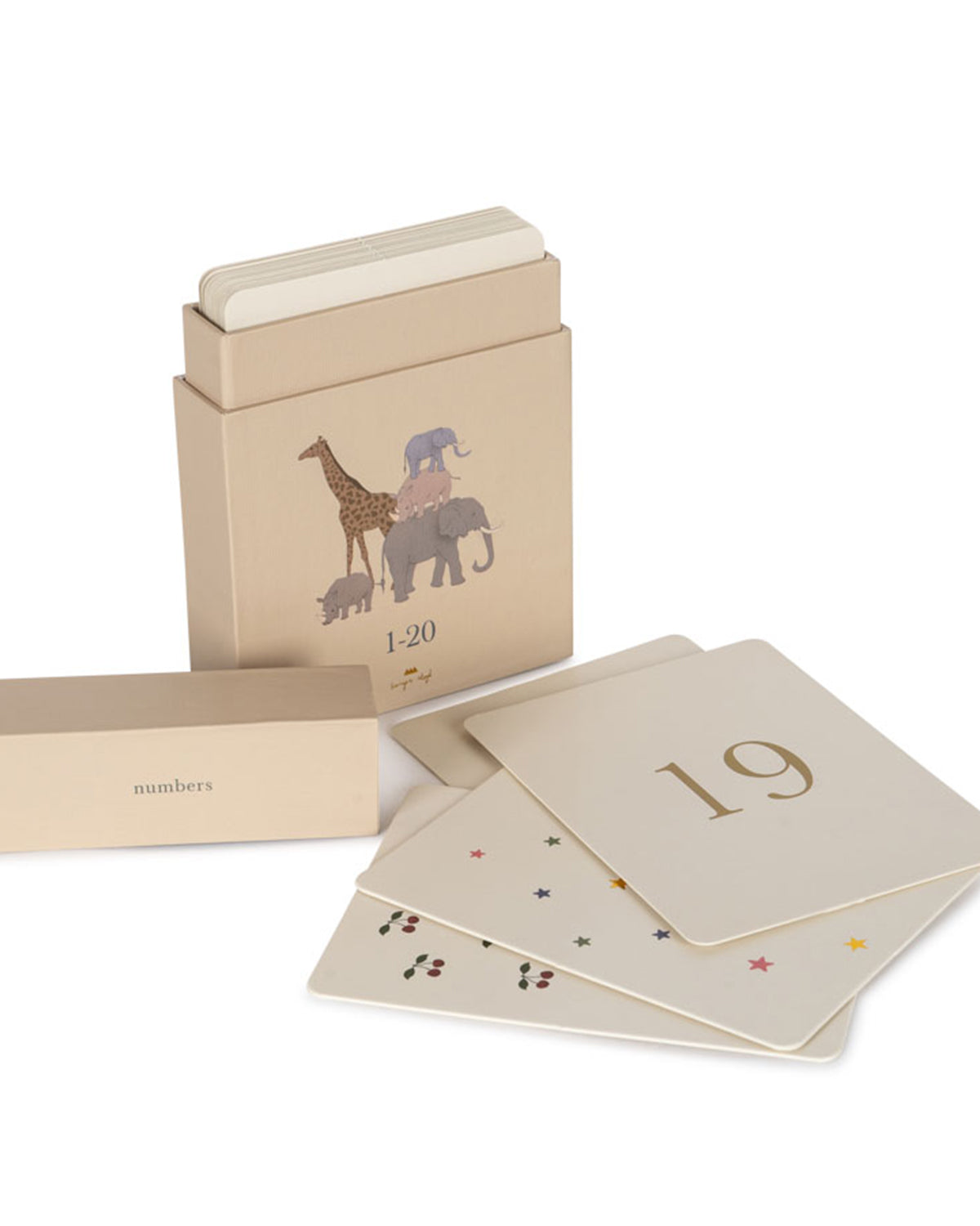 CARDBOARD LEARNING CARDS FSC - NUMBERS