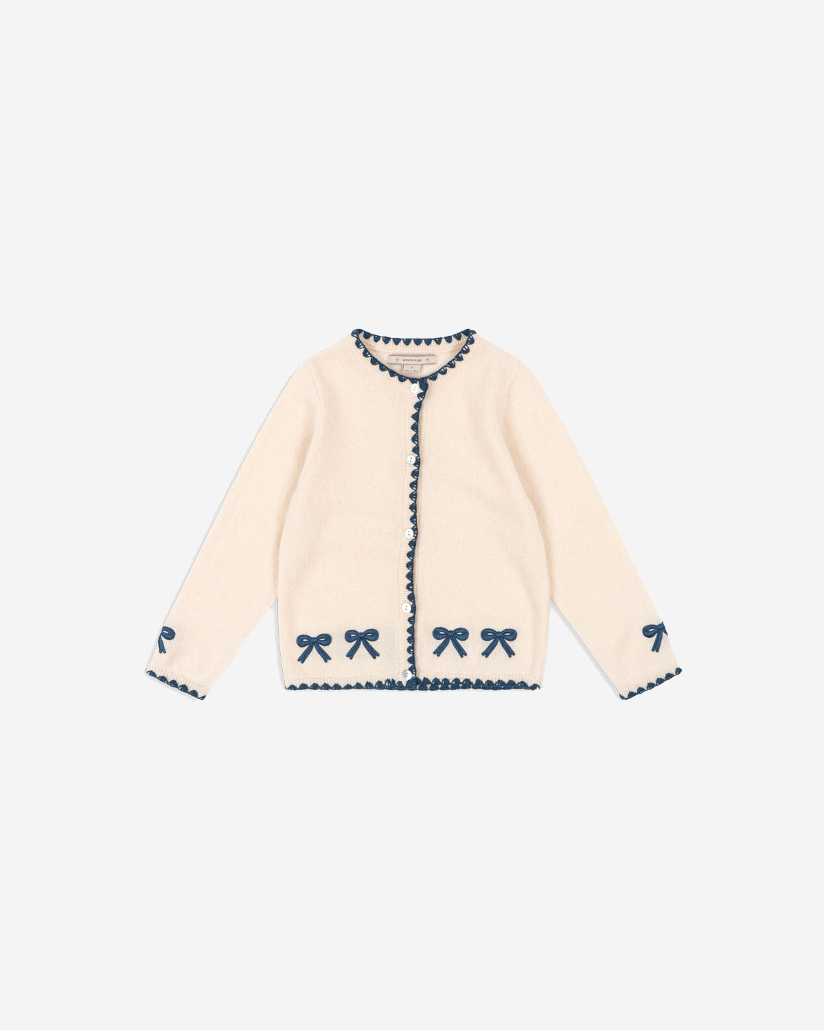COLLETTE KNIT CARDIGAN - OFF WHITE