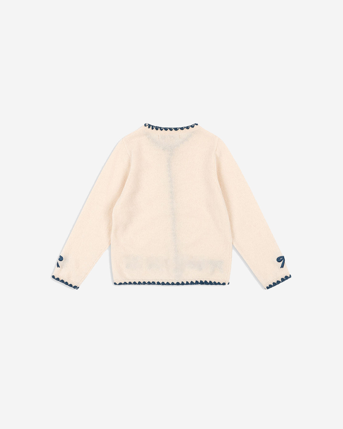 COLLETTE KNIT CARDIGAN - OFF WHITE