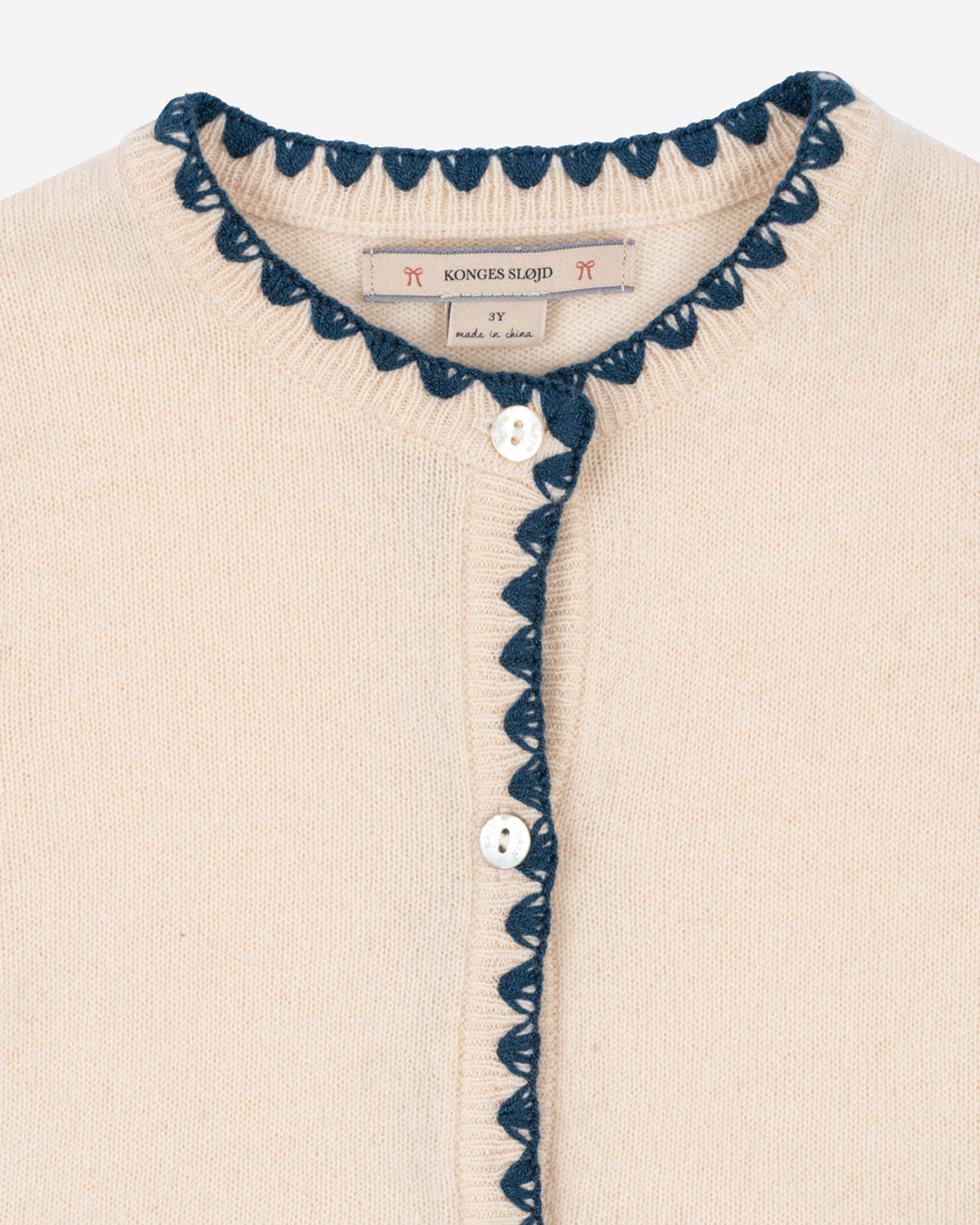 COLLETTE KNIT CARDIGAN - OFF WHITE