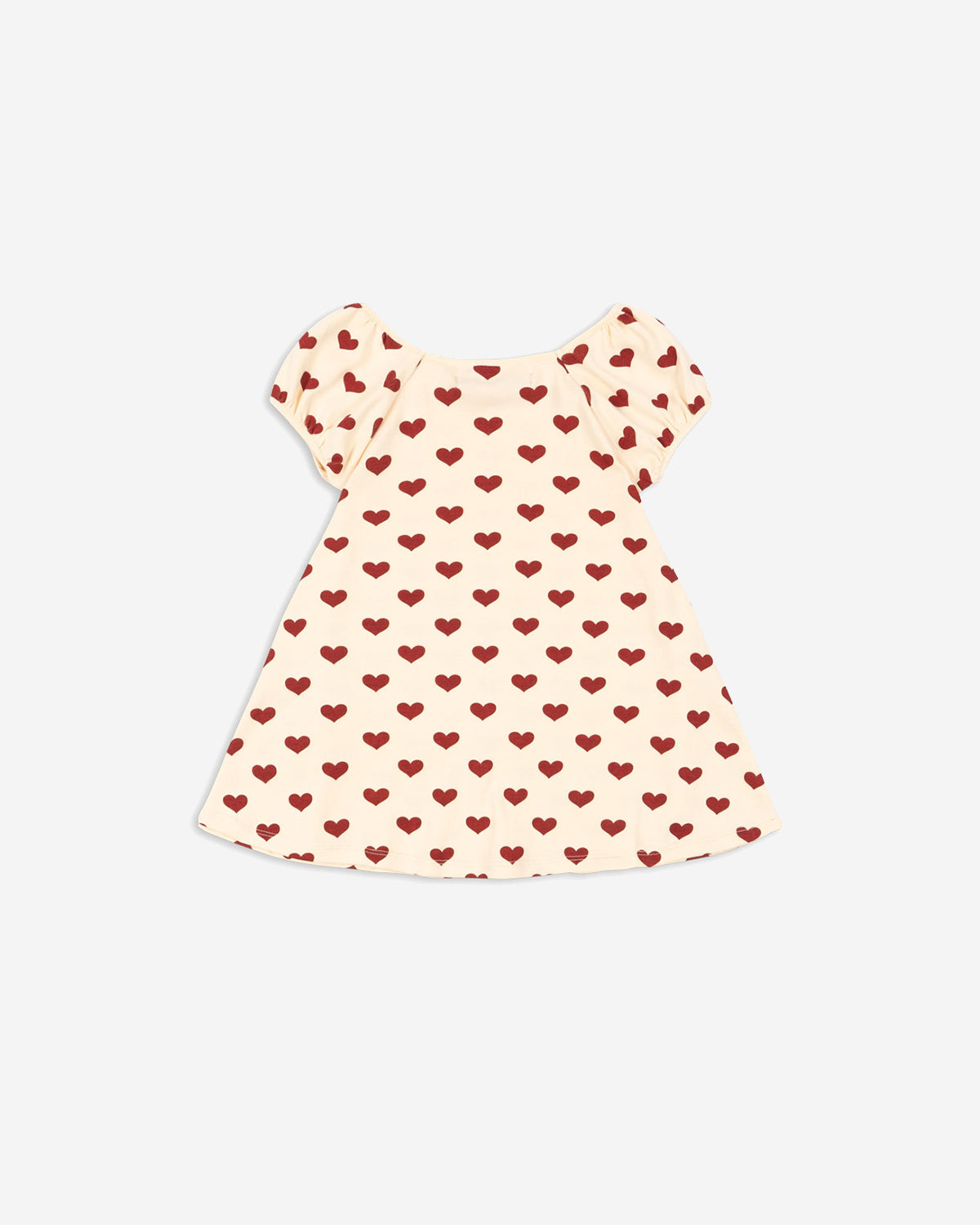 CLASSIC SS DRESS GOTS-AMOUR ROUGE
