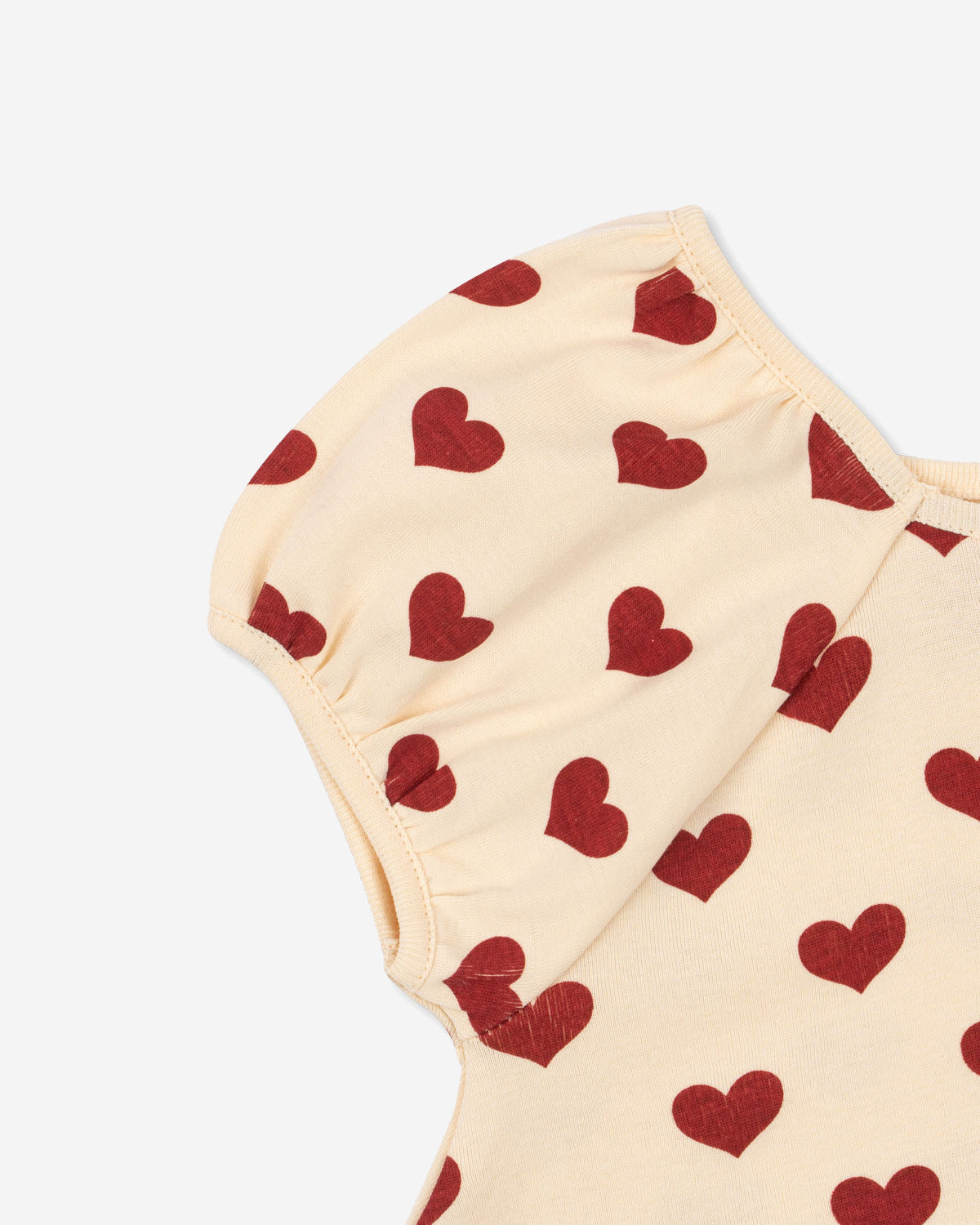 CLASSIC SS DRESS GOTS-AMOUR ROUGE