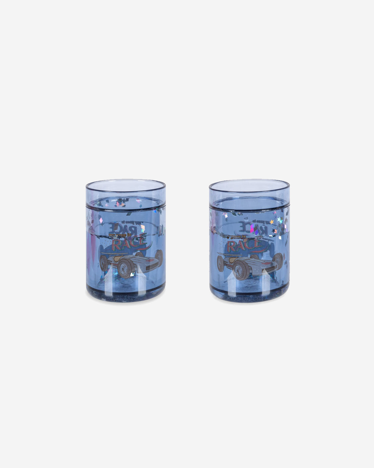 2 PACK GLITTER CUP - RACE