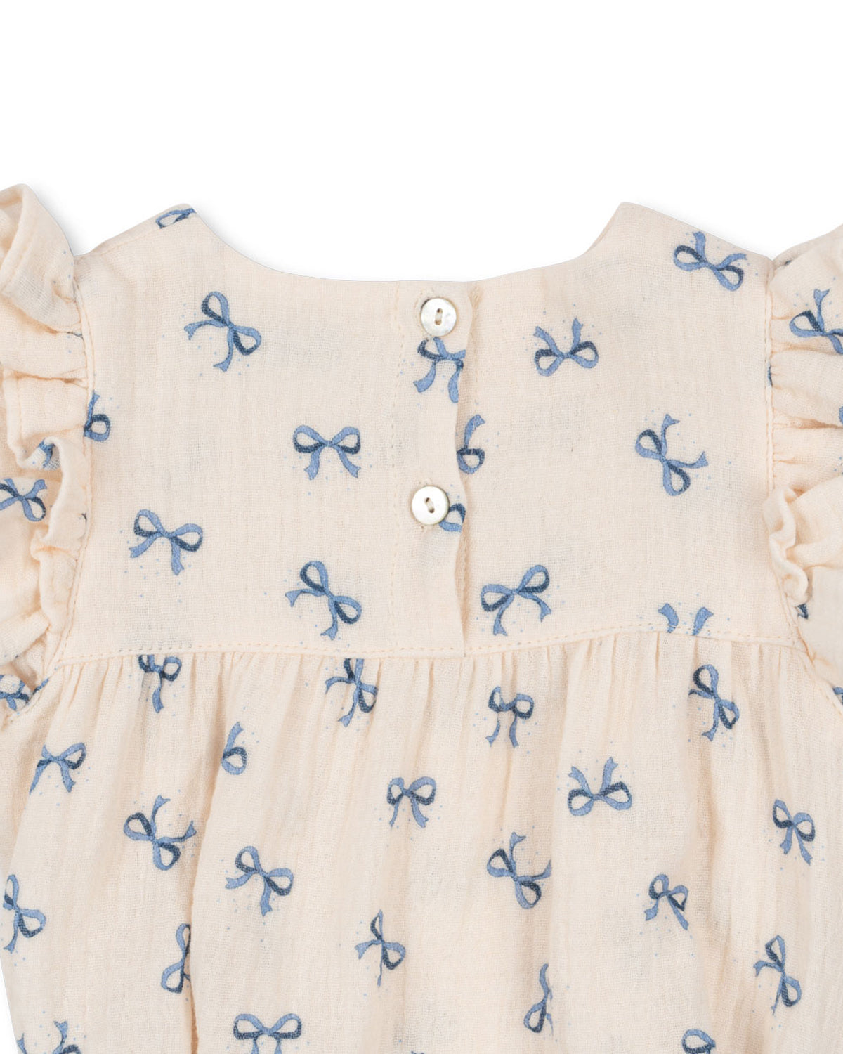 COCO ROMPER - BOW BLEU