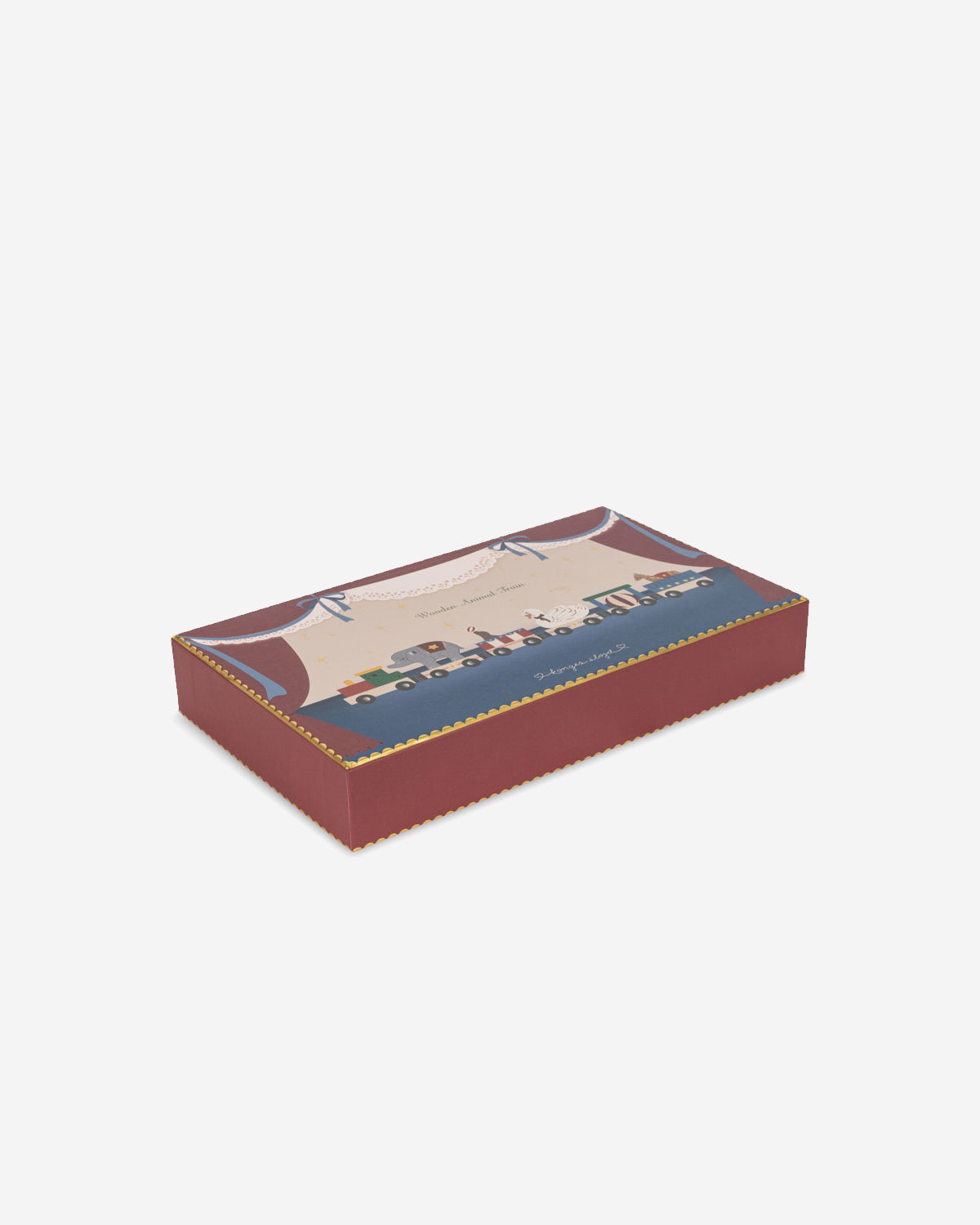 WOODEN ANIMAL TRAIN FSC - MULTI