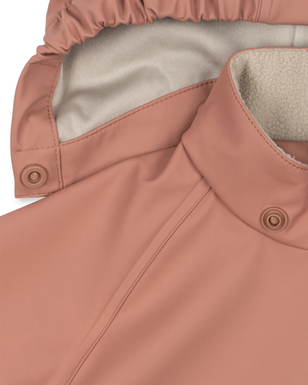 PLAINY RAIN JACKET - CAMEO BROWN