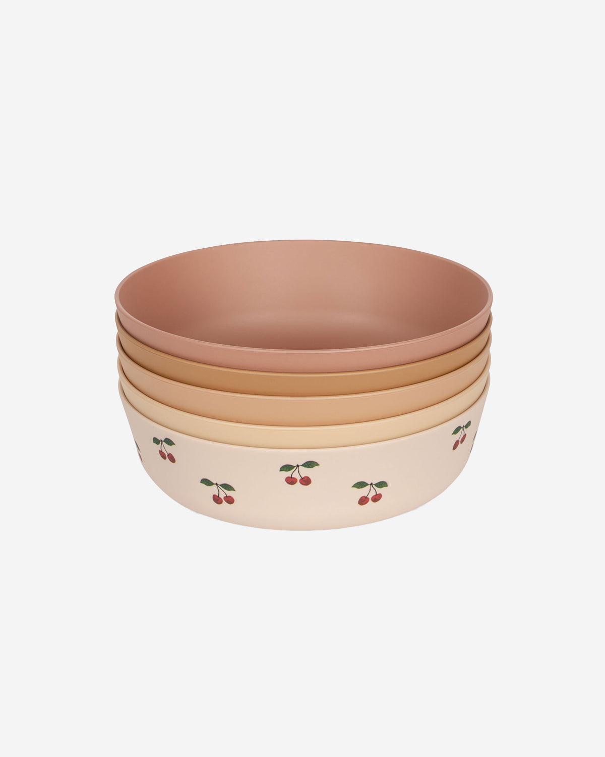 5 PACK PLA BOWL-CHERRY MIX