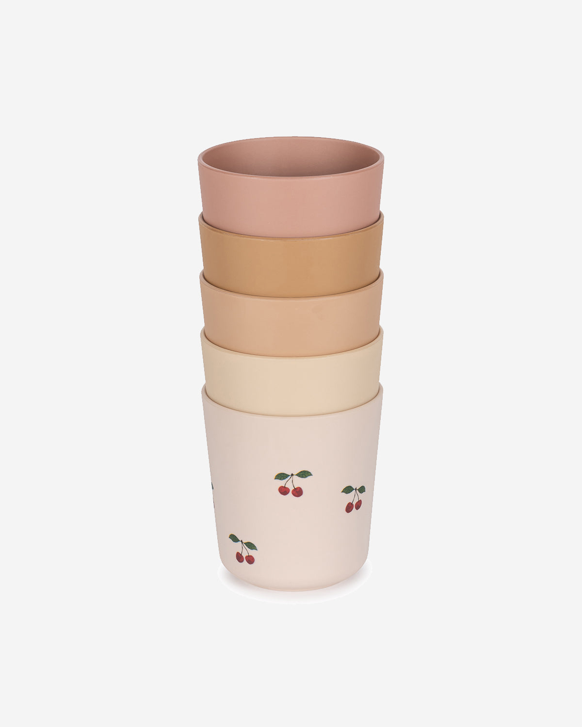 5 PACK PLA CUP-CHERRY MIX