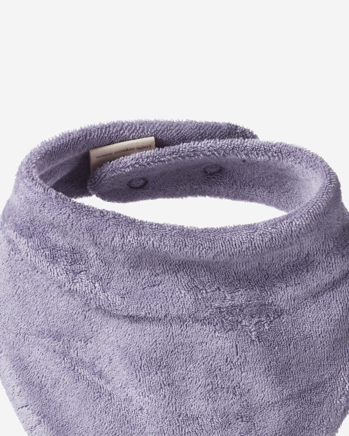 TRIANGLE BIB TERRY - PERIWINKLE