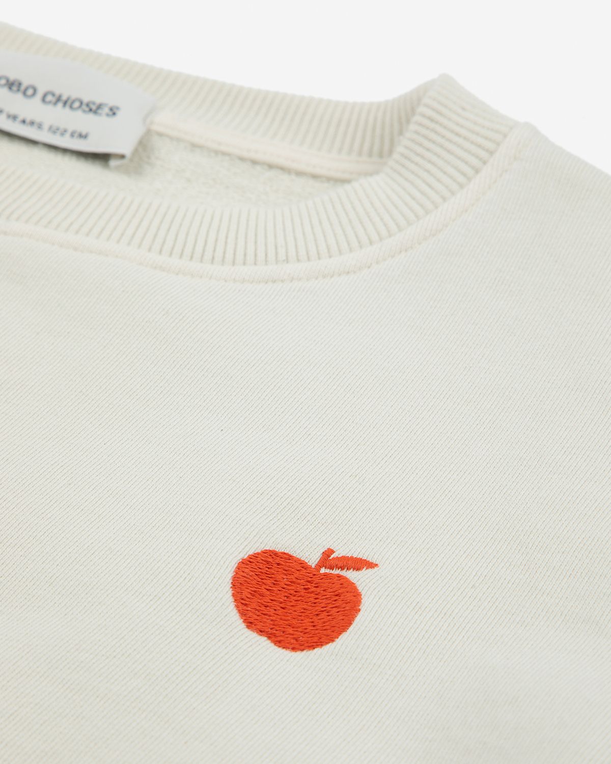 POMA BOBO CHOSES ECRU SWEATSHIRT
