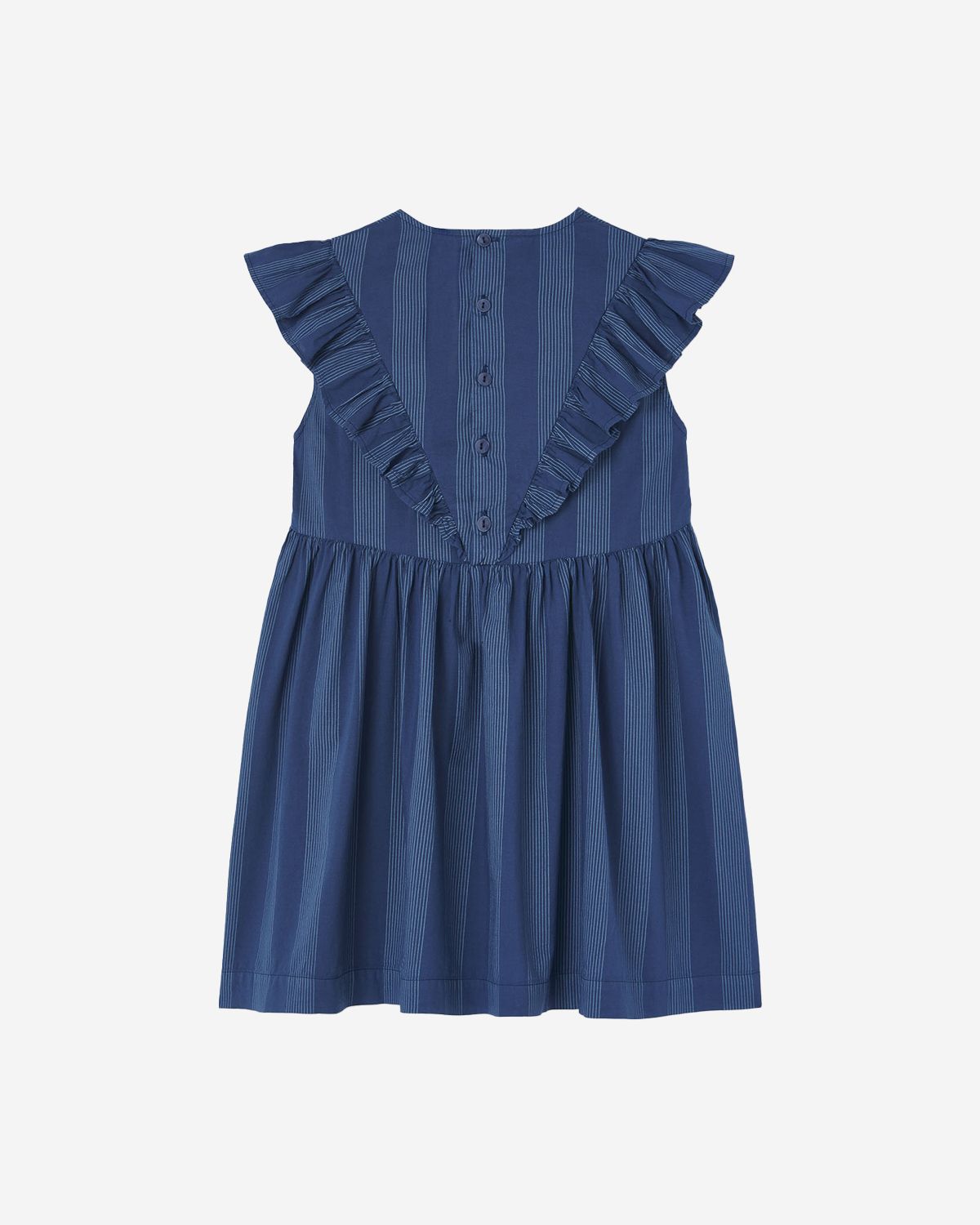 DEEP BLUE GIRAFFE DRESS