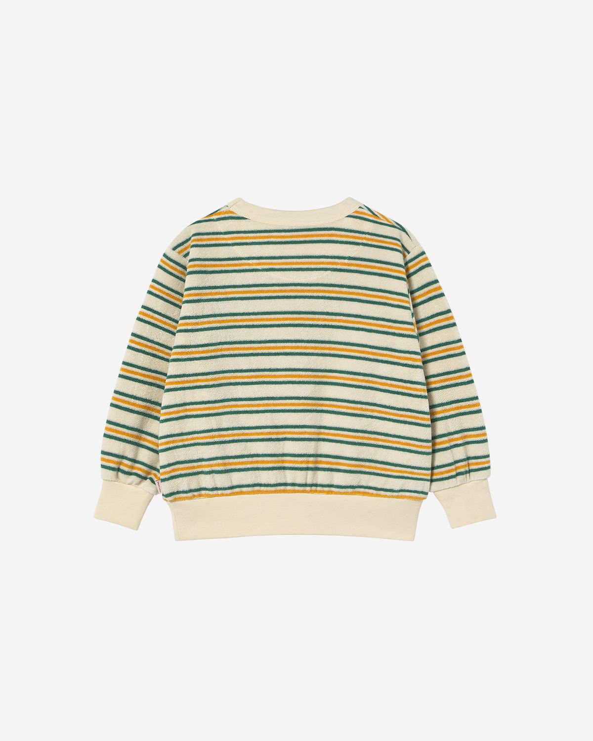 STRIPES MULTICOLOR SWEATSHIRT - LIGHT CREAM