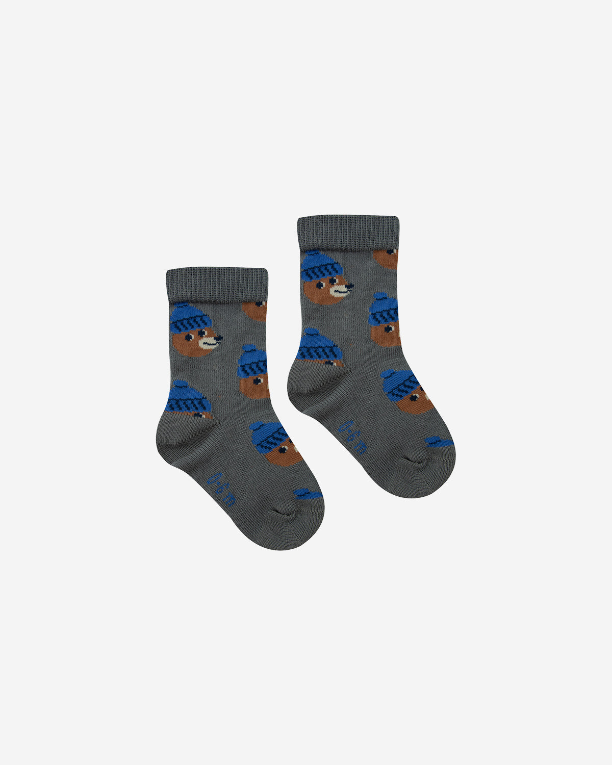 BEARS MEDIUM SOCKS - DARK GREY
