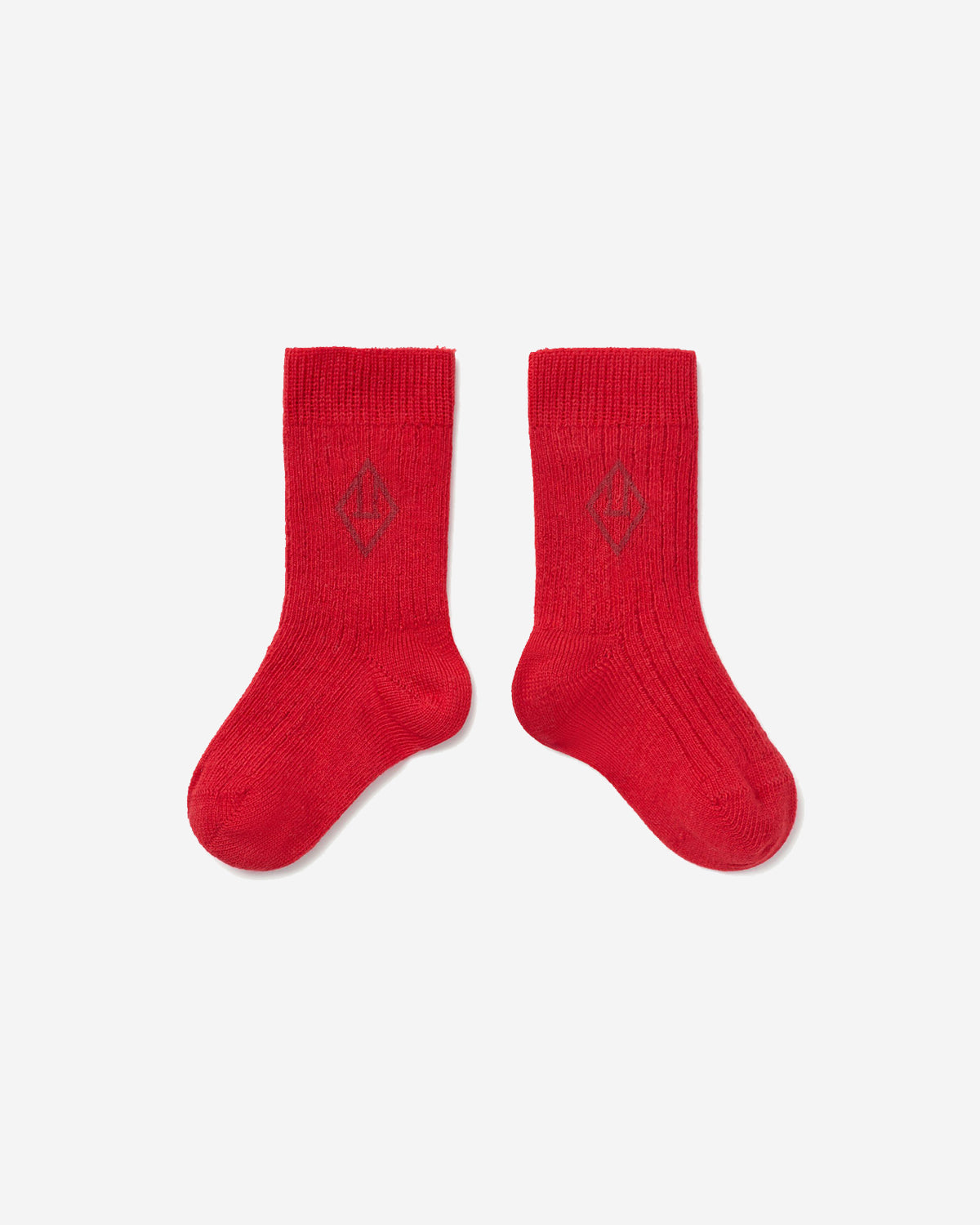 SNAIL BABY SOCKS RED