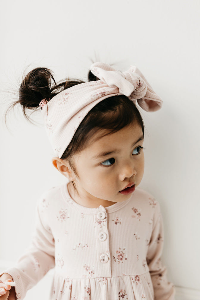 ORGANIC COTTON FINE RIB HEADBAND