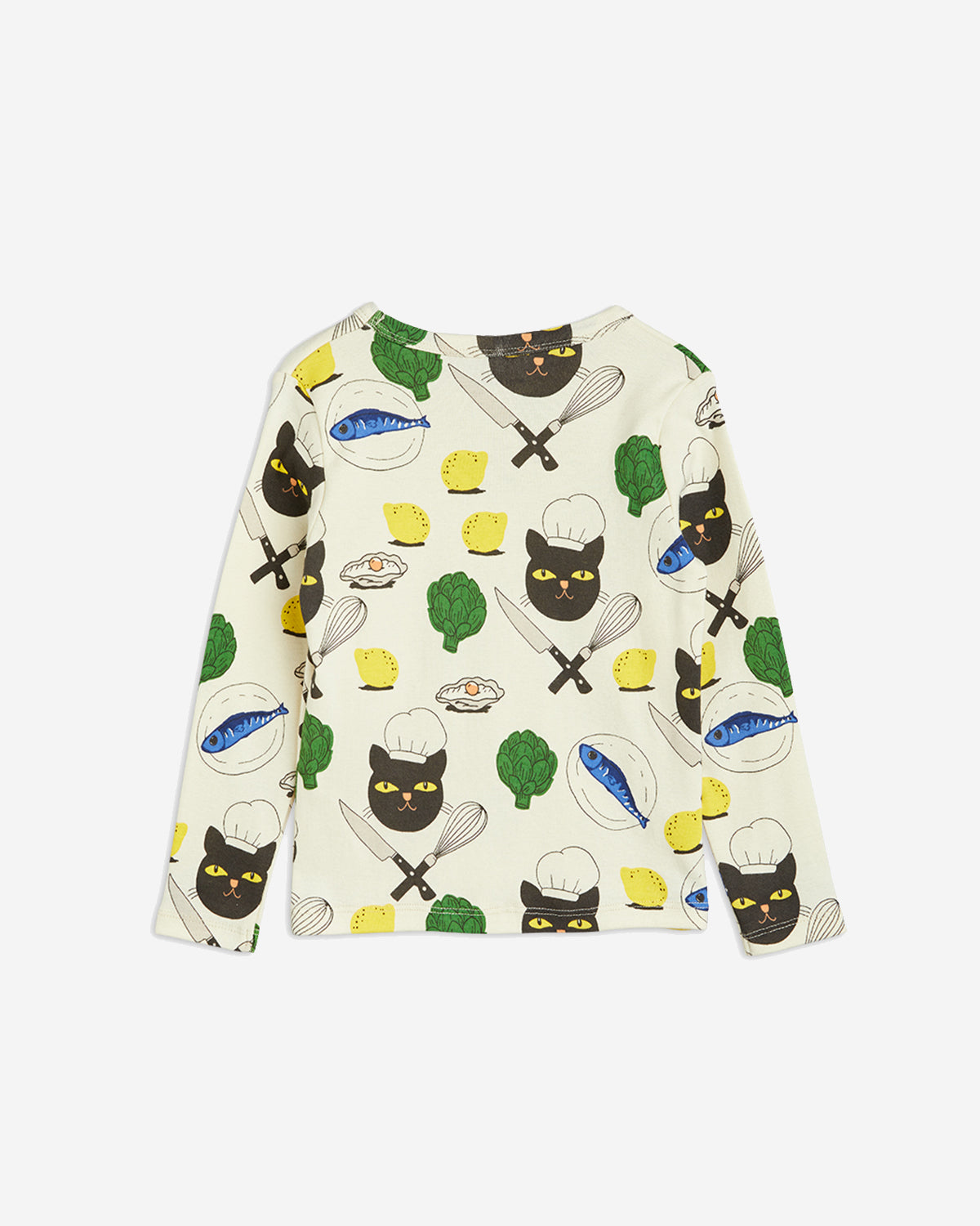 CHEF CAT AOP LS TEE