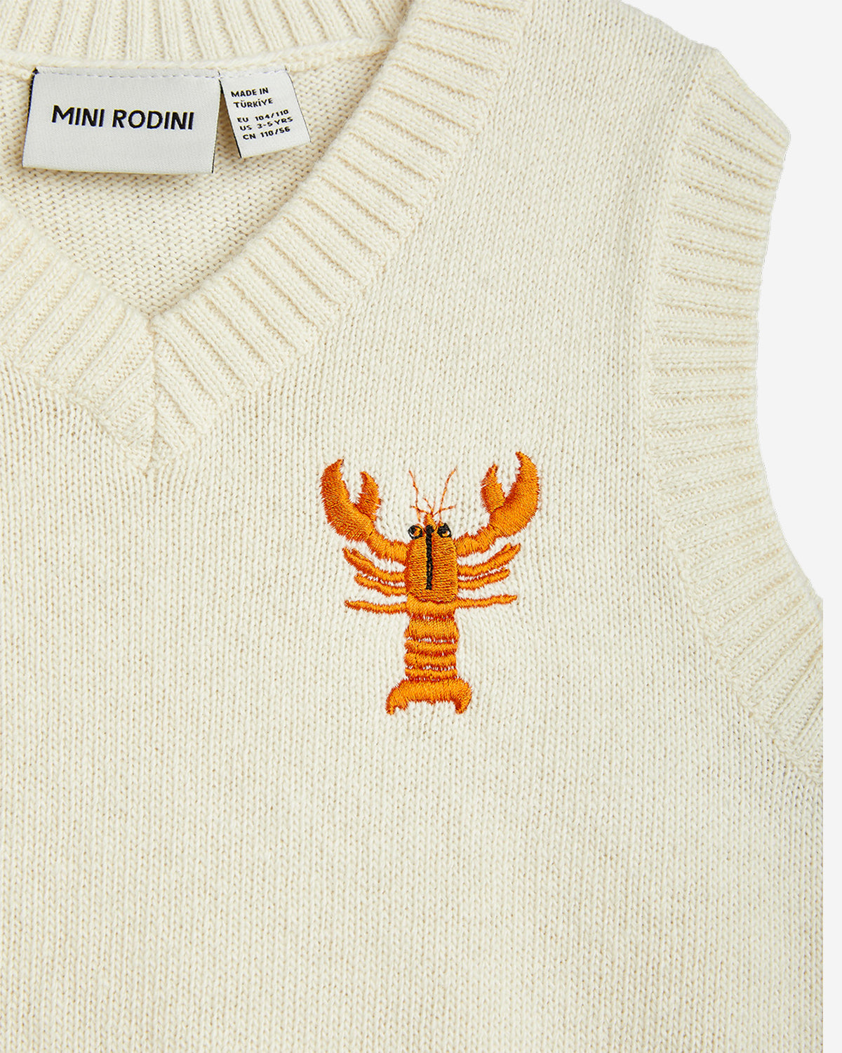 LOBSTER KNITTED SLIPOVER