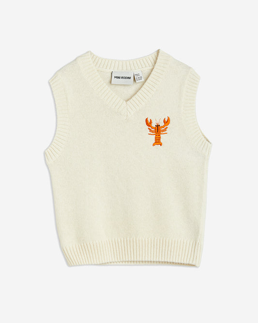 LOBSTER KNITTED SLIPOVER