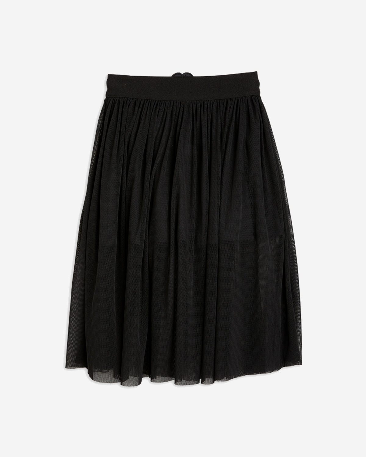 BAT FLOWER TULLE SKIRT