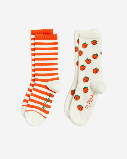 STRAWBERRIES 2-PACK SOCKS