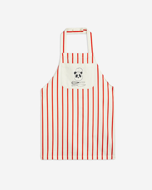 STRIPE PANDA CHEF WOVEN APRON