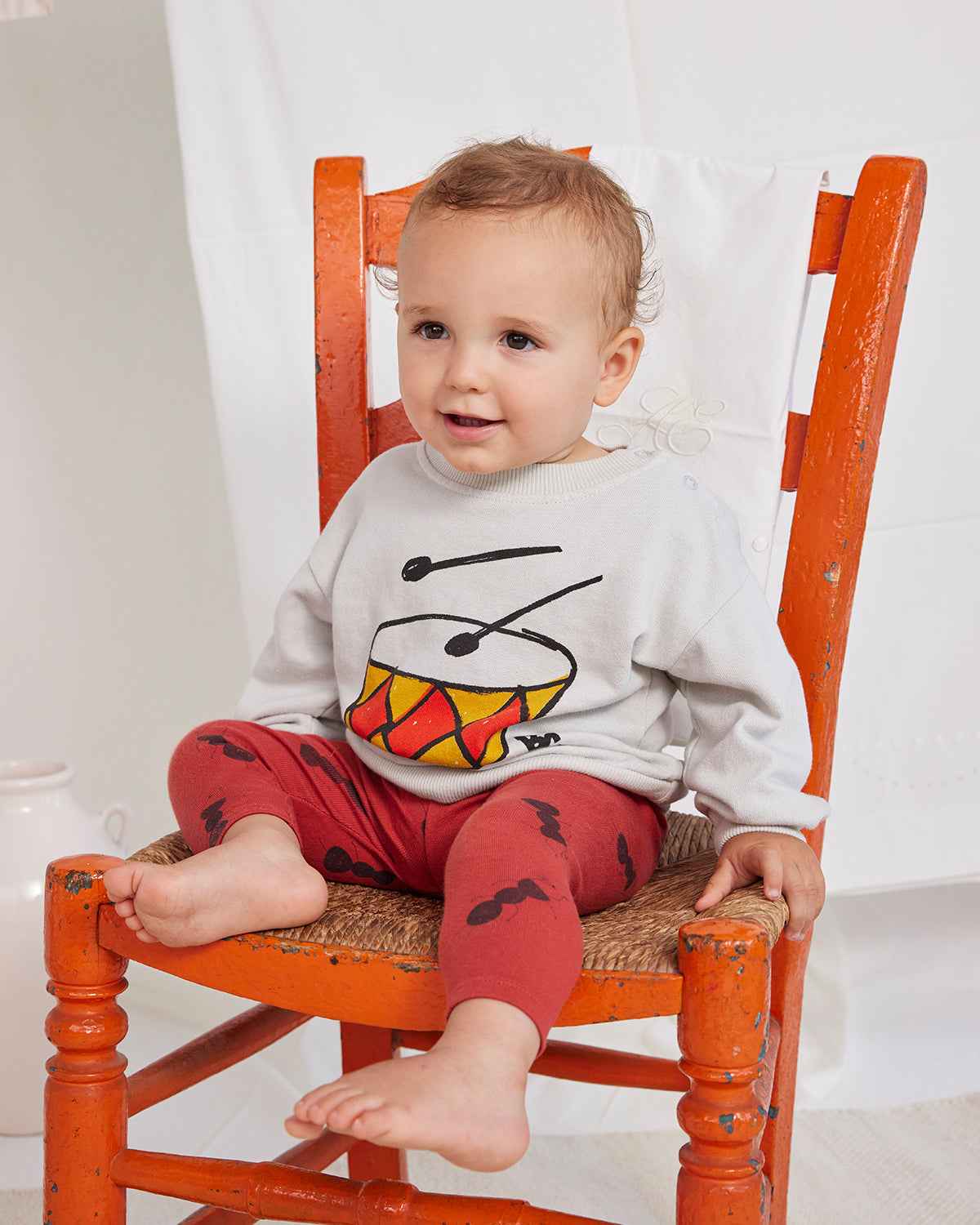 BABY PLAY THE DRUM SWEATSHIRT