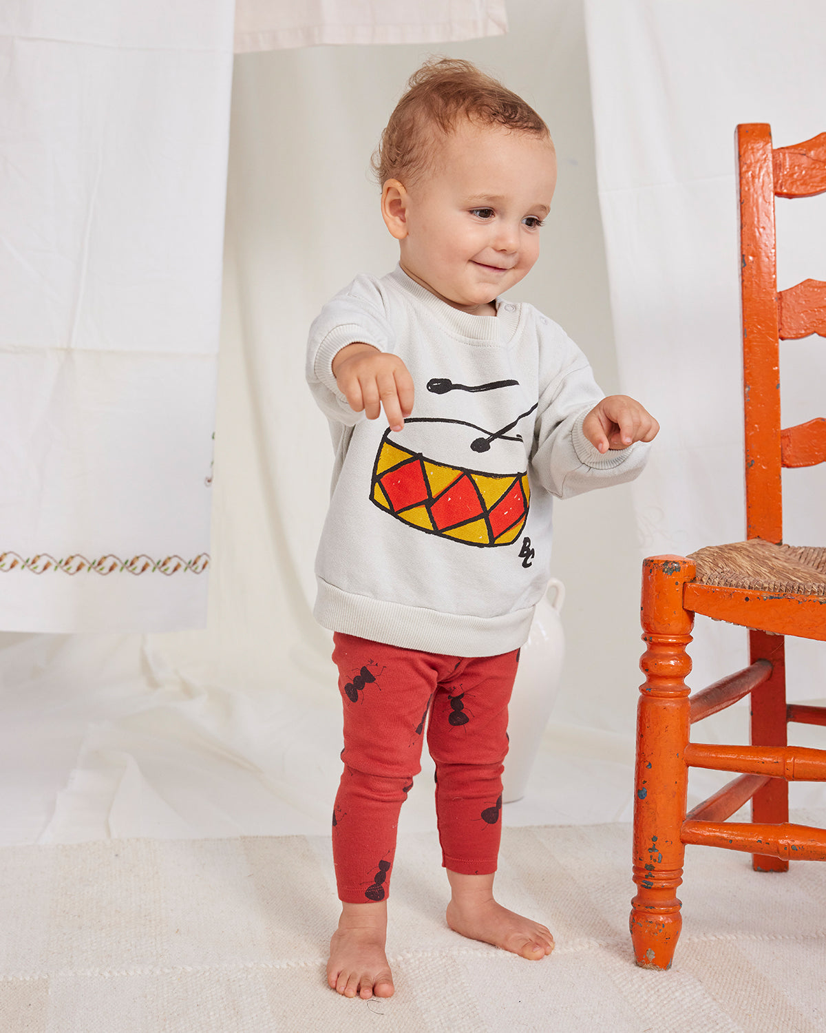 BABY PLAY THE DRUM SWEATSHIRT