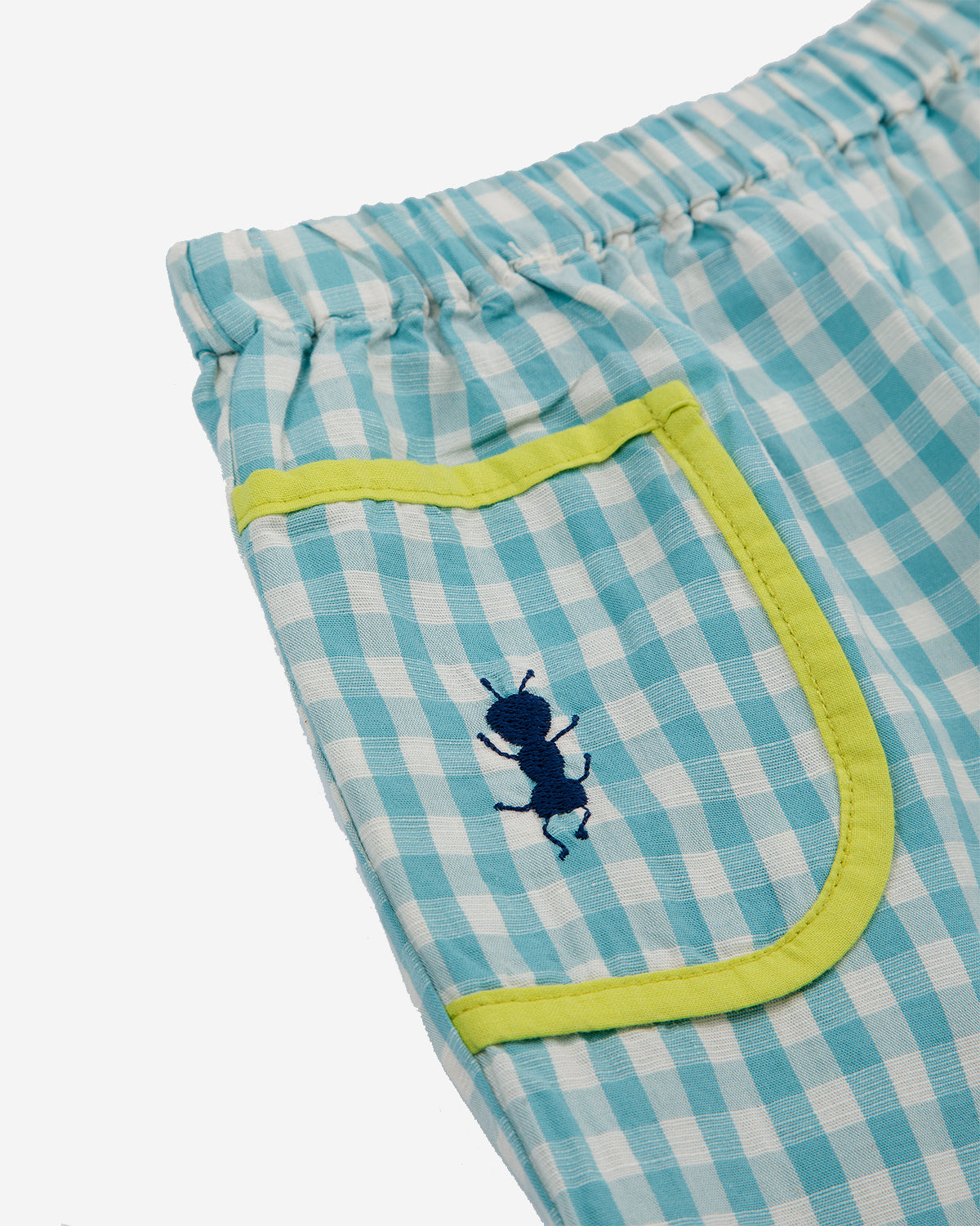 BABY VICHY WOVEN PANTS