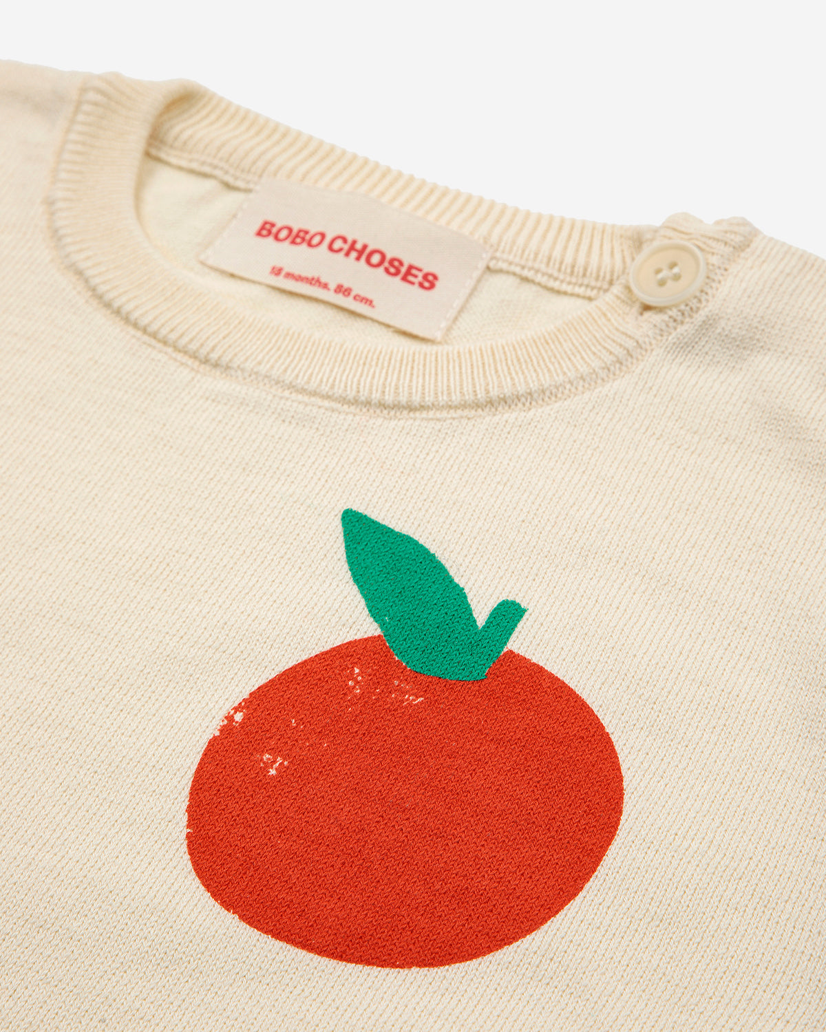 BABY TOMATO KNITTED T-SHIRT