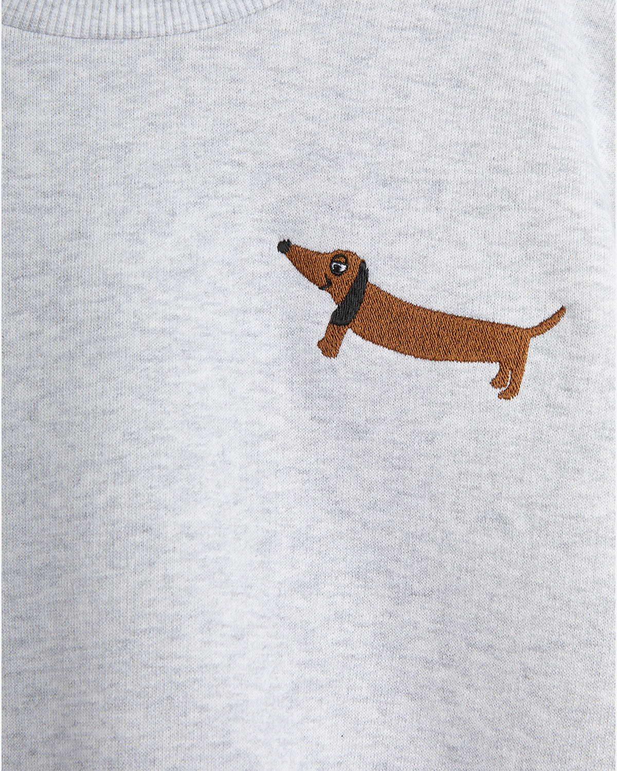 DOG EMB SWEATSHIRT