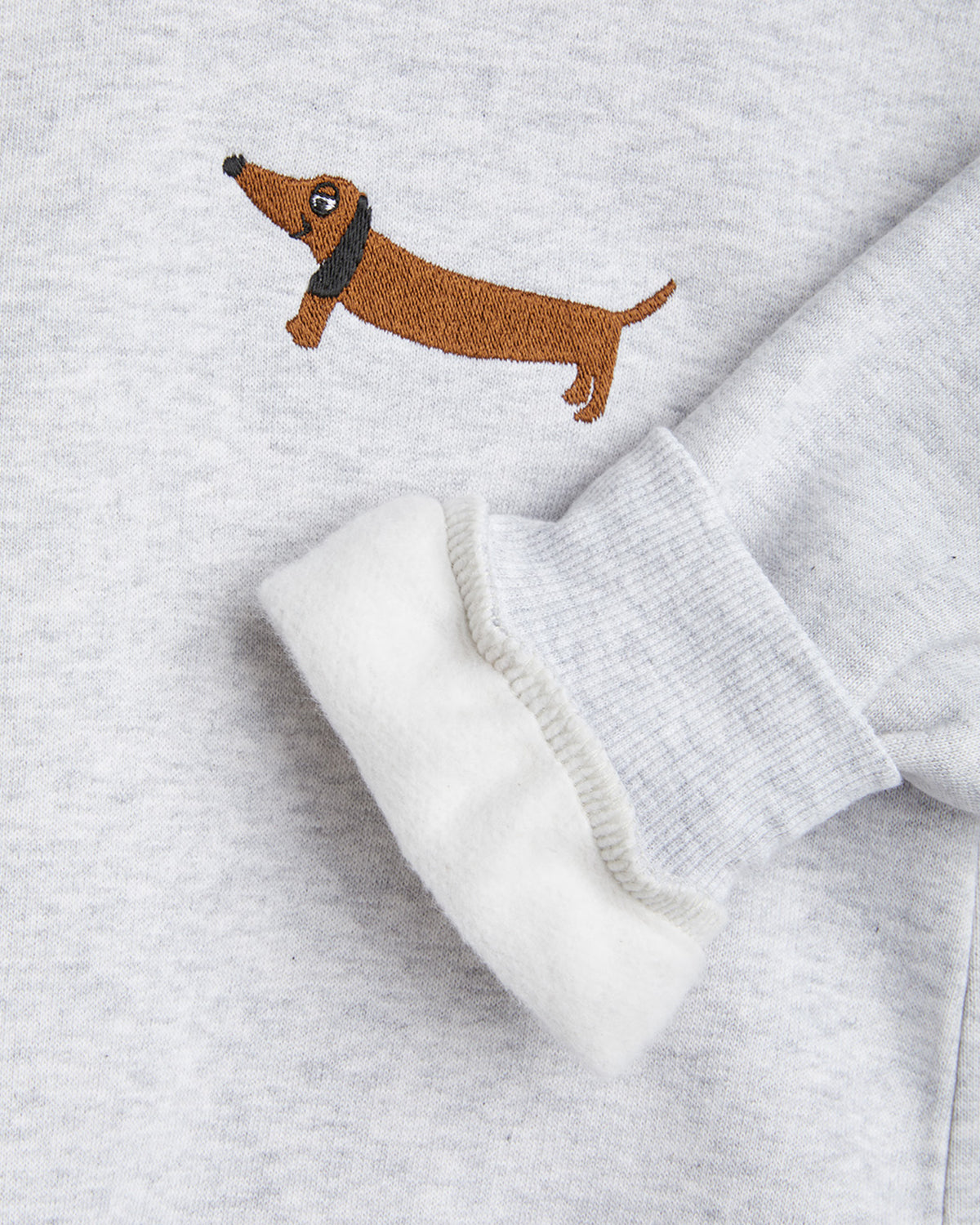 DOG EMB SWEATSHIRT