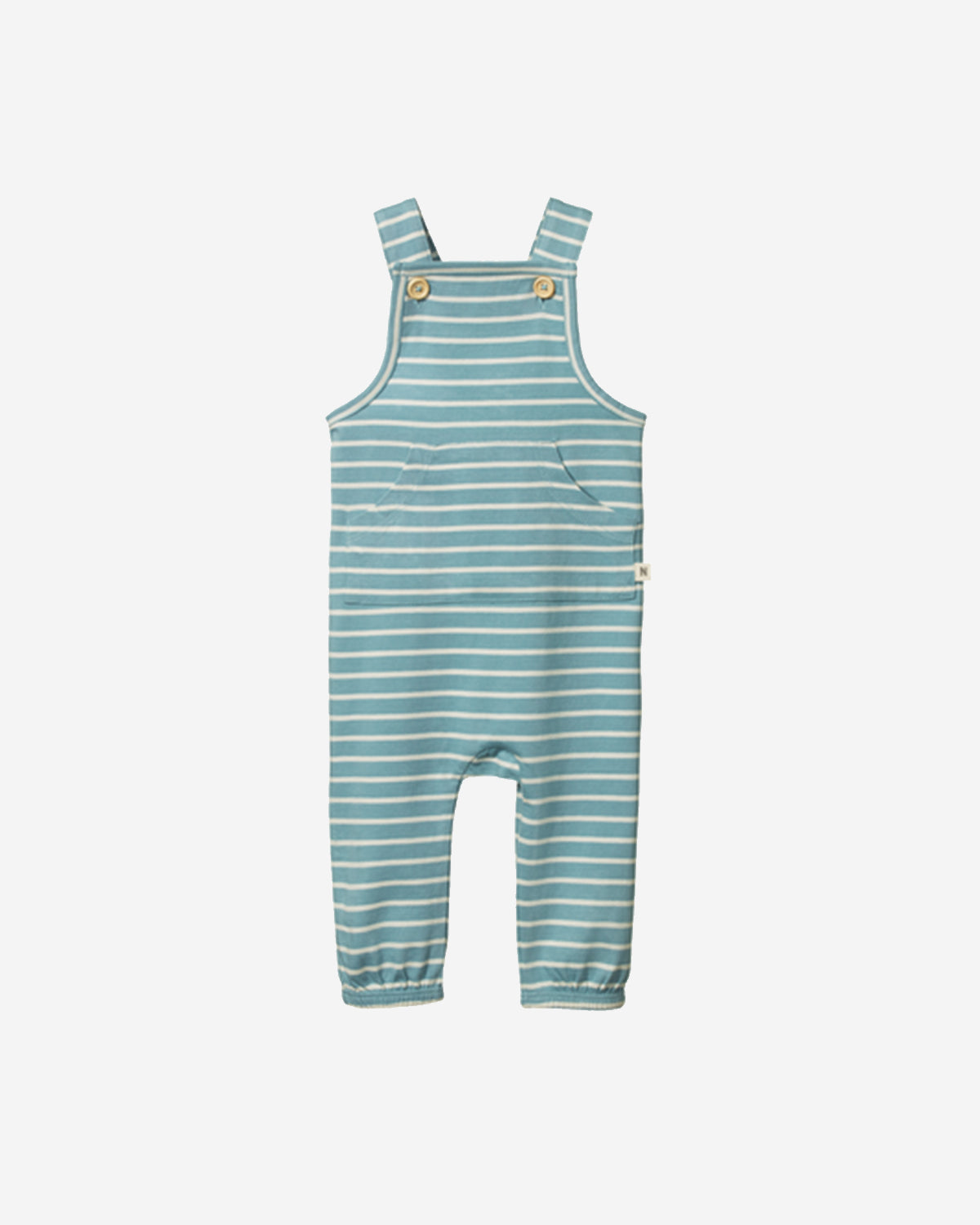 TOBI OVERALLS - MINERAL BLUE SAILOR STRIPE