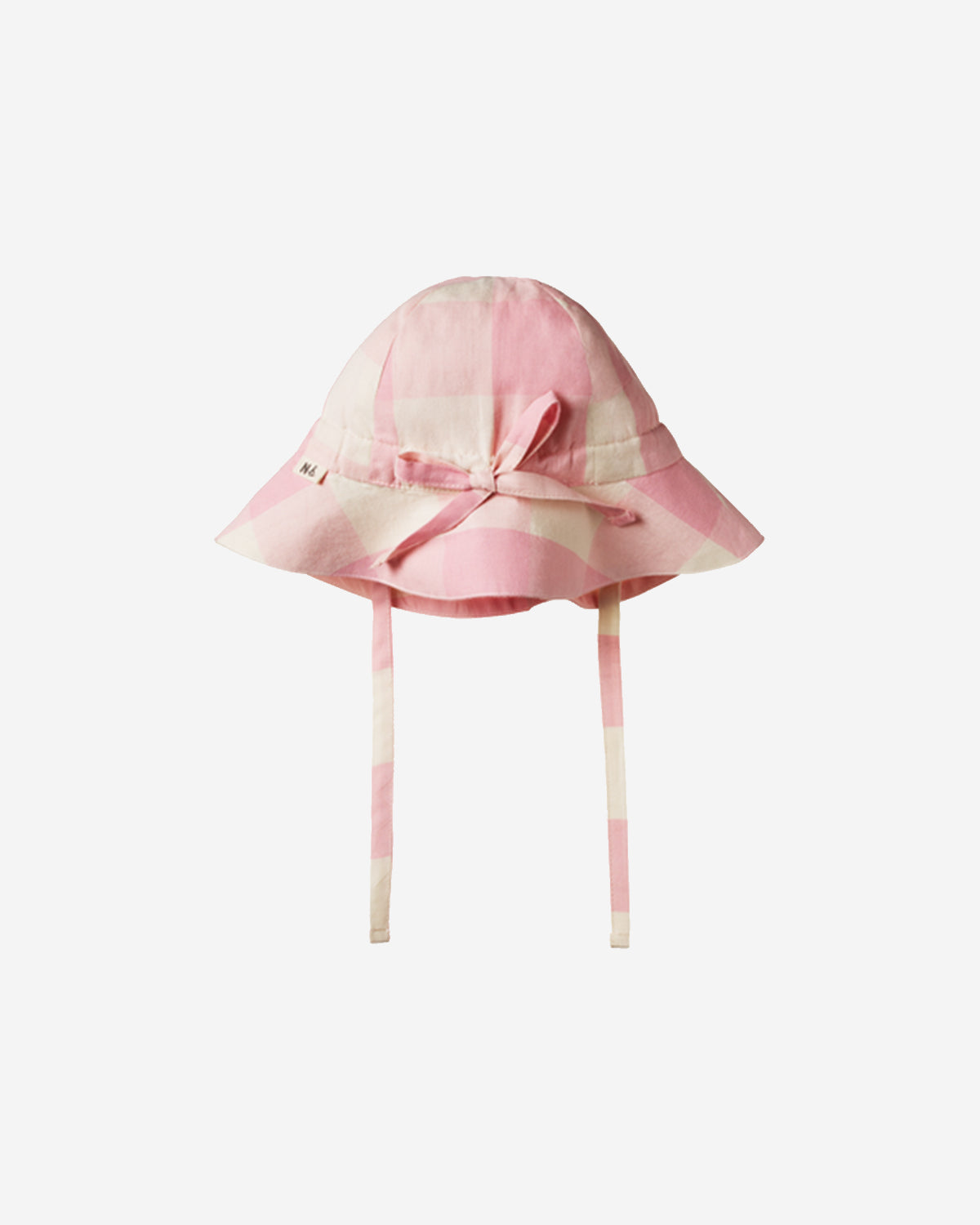 GINGHAM SUNHAT - SUMMER ROSE CHECK