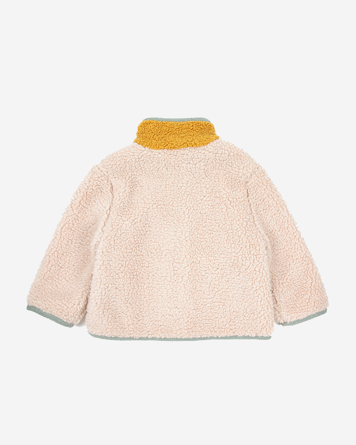 Baby Color Block Sheepskin Jacket Tinynation