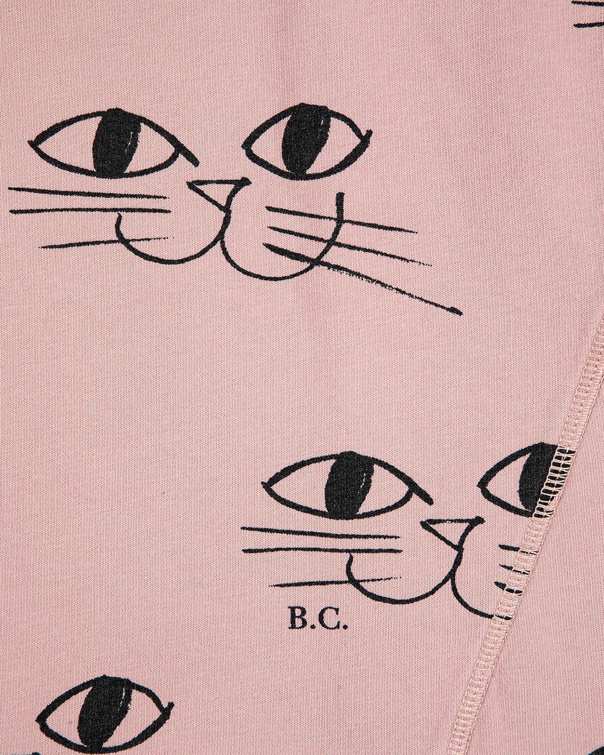 Smiling Cat cropped sweatshirt