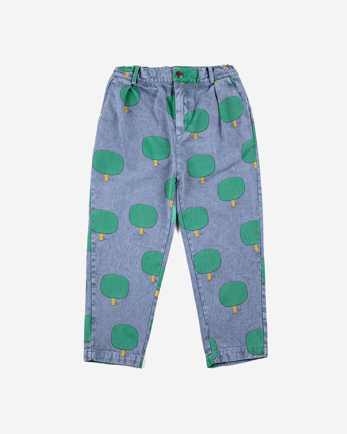 GREEN TREE ALL OVER CHINO PANTS