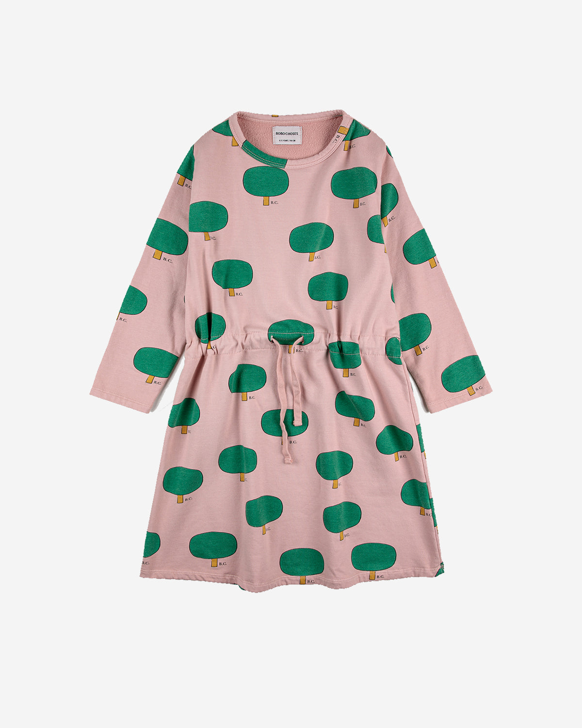 GREEN TREE ALL OVER DRESS