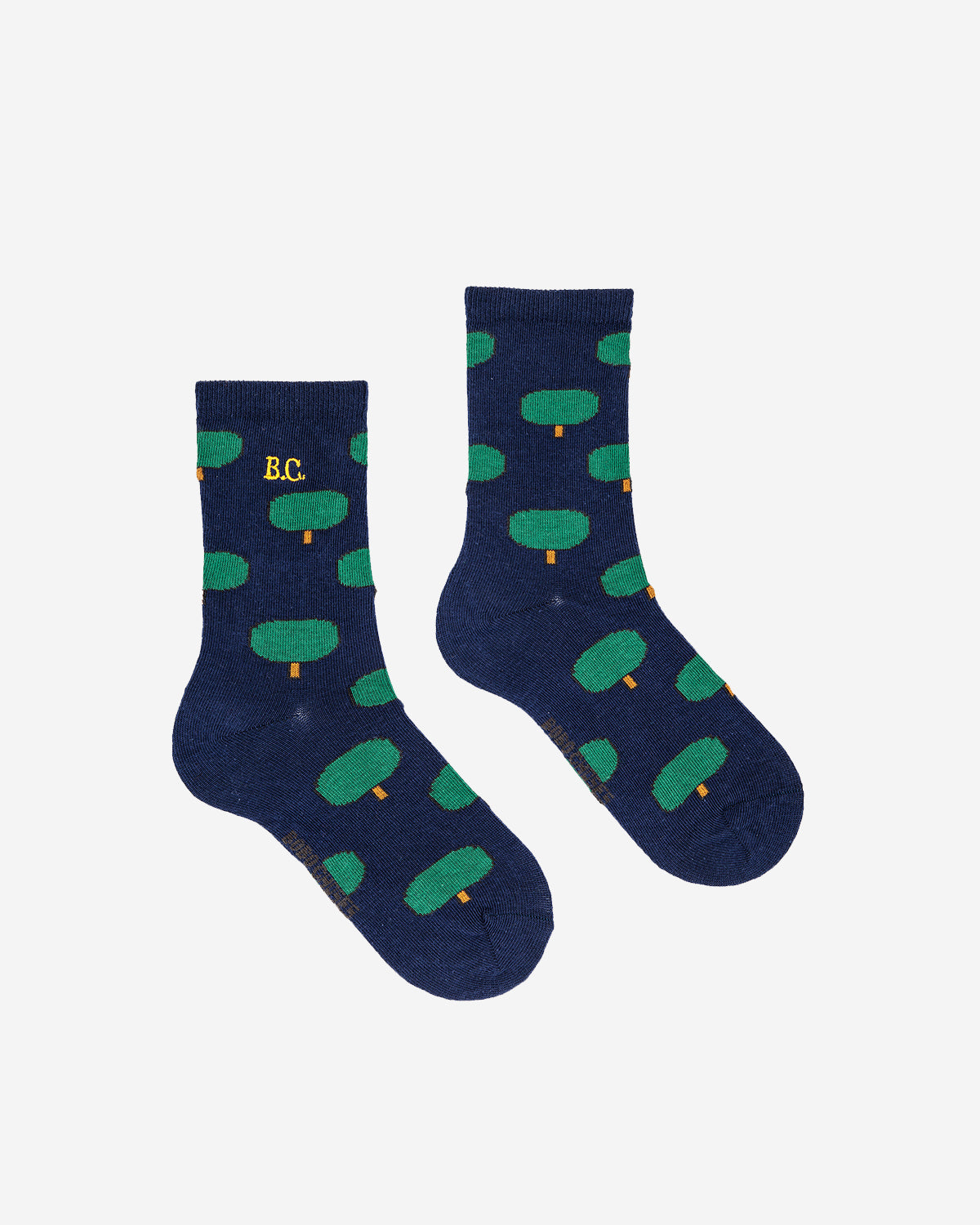 GREEN TREE ALL OVER LONG SOCKS