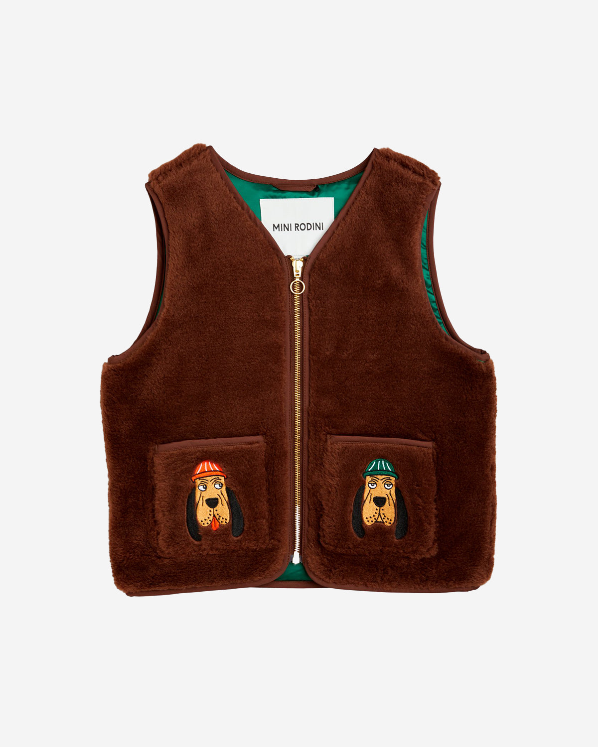 BLOODHOUND FAUX FUR VEST