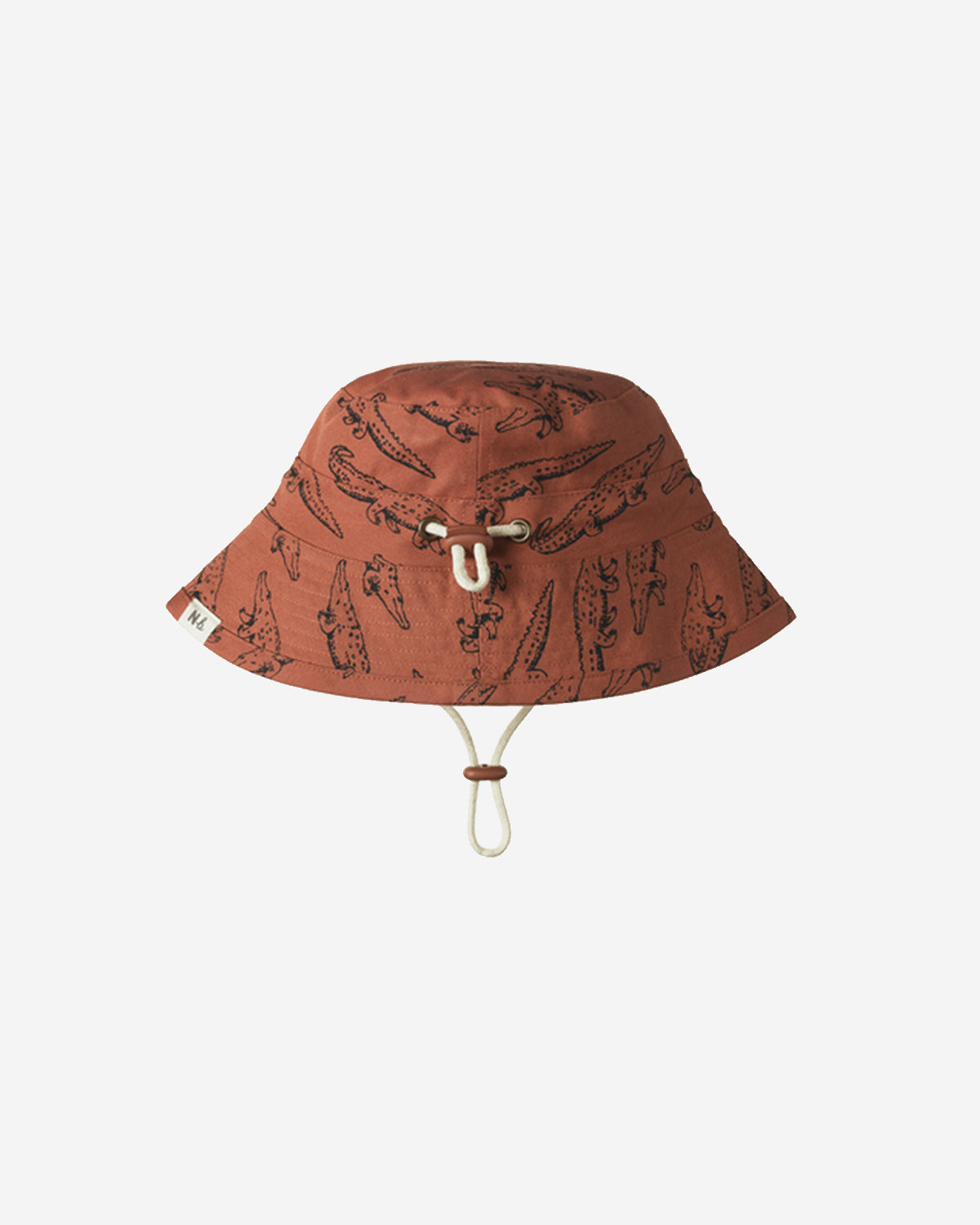 BUCKET SUNHAT - CROCODILE PRINT