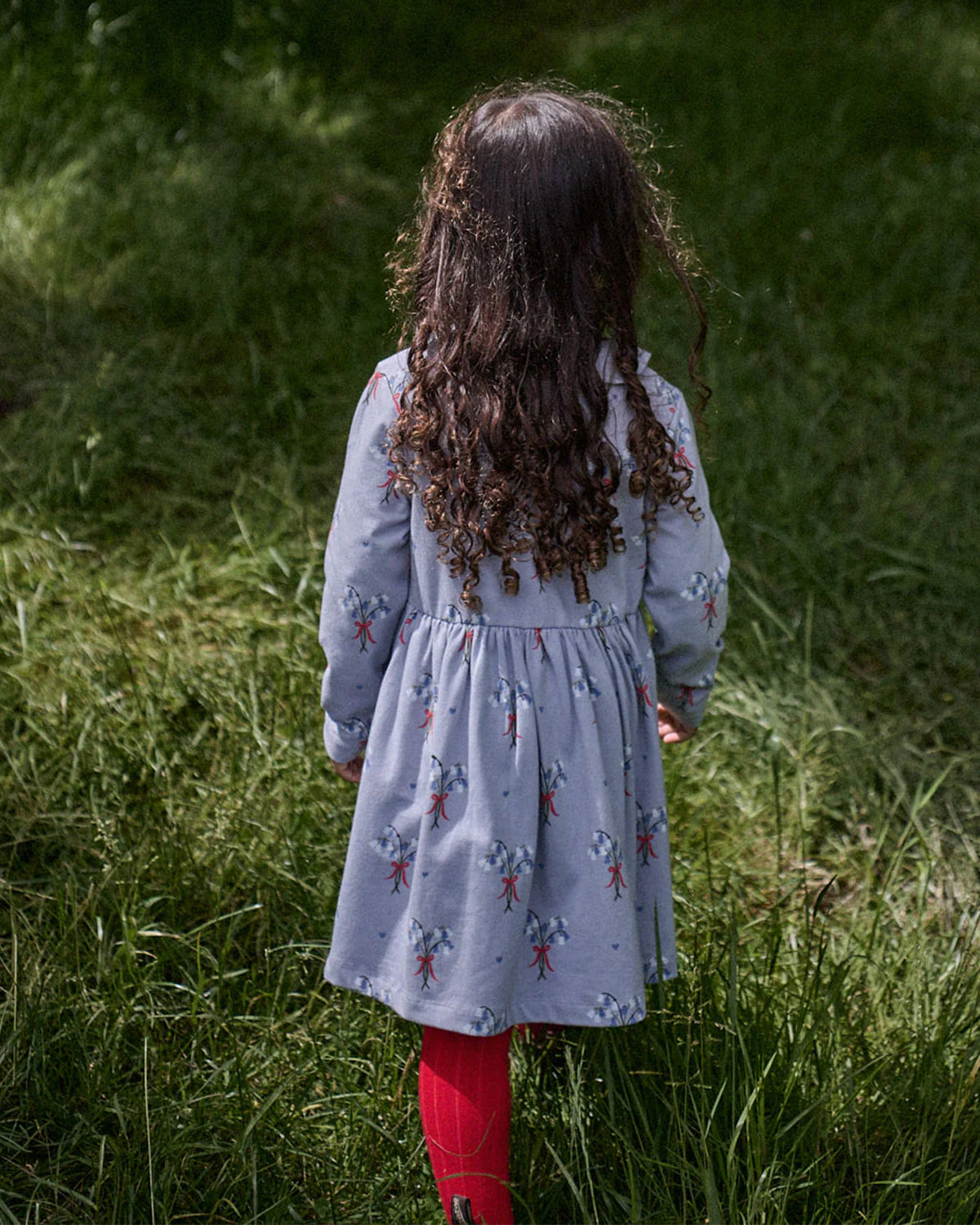 AGNES DRESS - BLUEBELLE PRINT