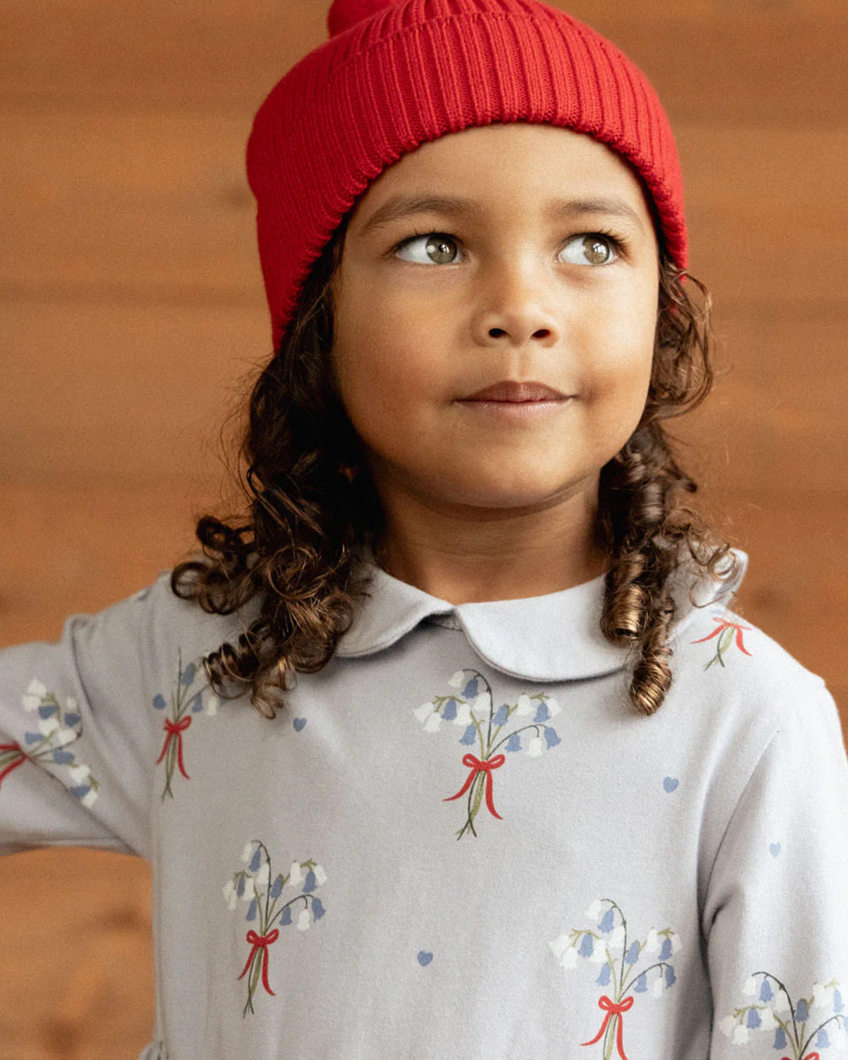 AGNES DRESS - BLUEBELLE PRINT