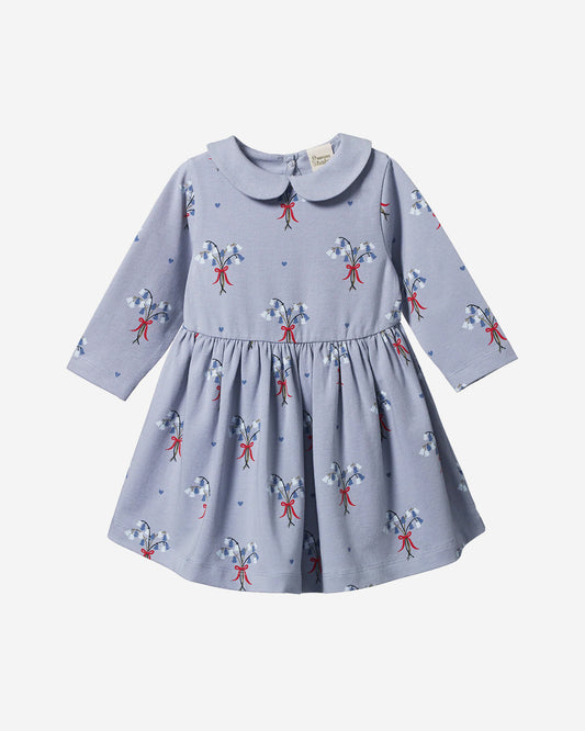 AGNES DRESS - BLUEBELLE PRINT