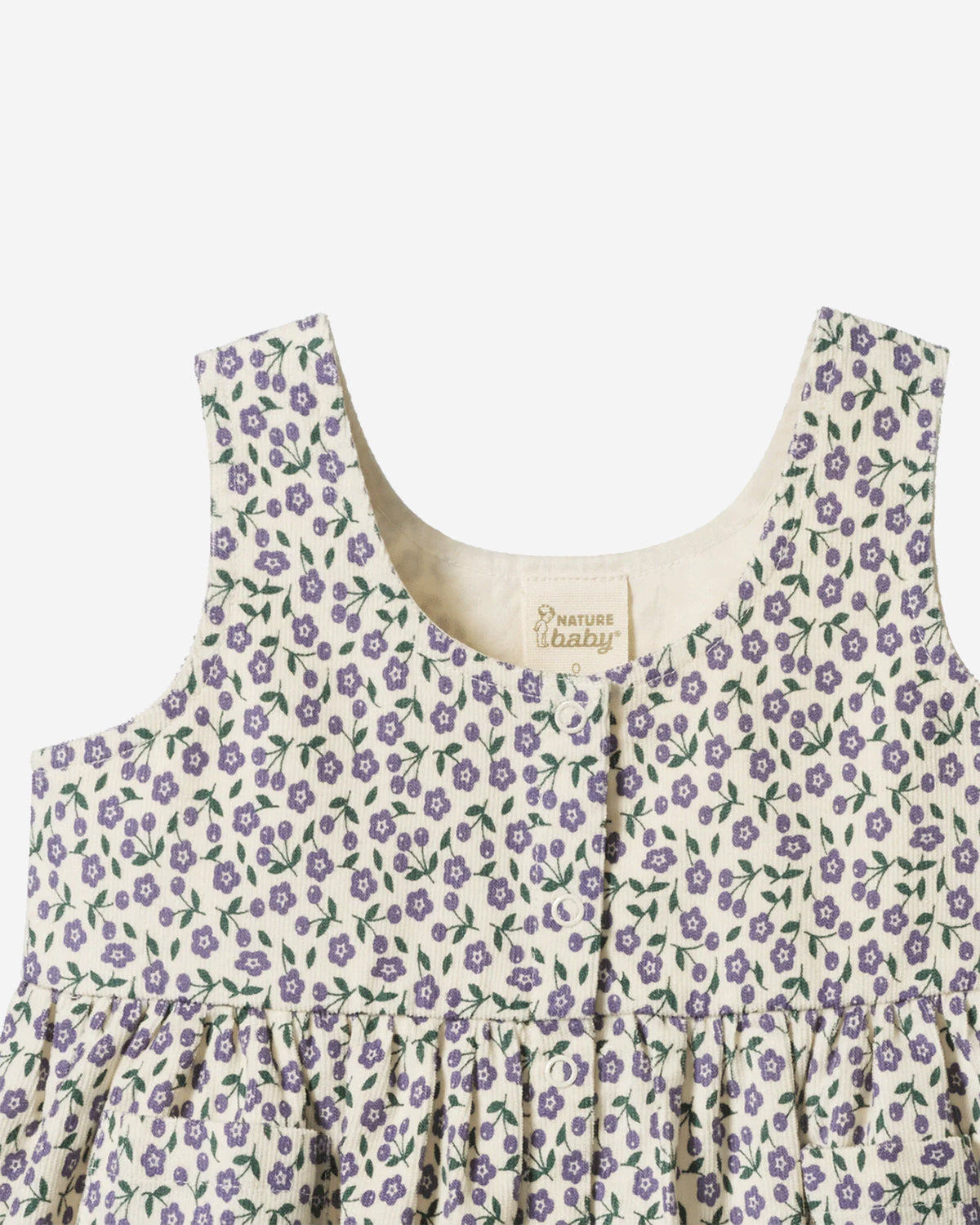 AMELIA PINAFORE - BRIARWOOD HERON PRINT